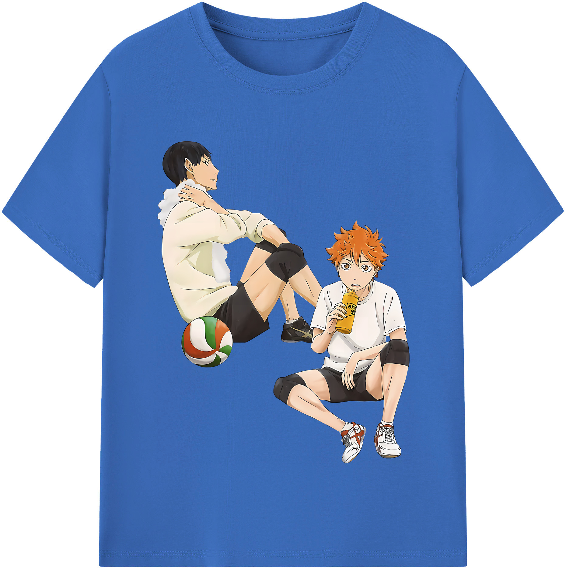 （画像用） ハイキュー!! Haikyu!! 綿100％半袖Tシャツ（フロントプリント）