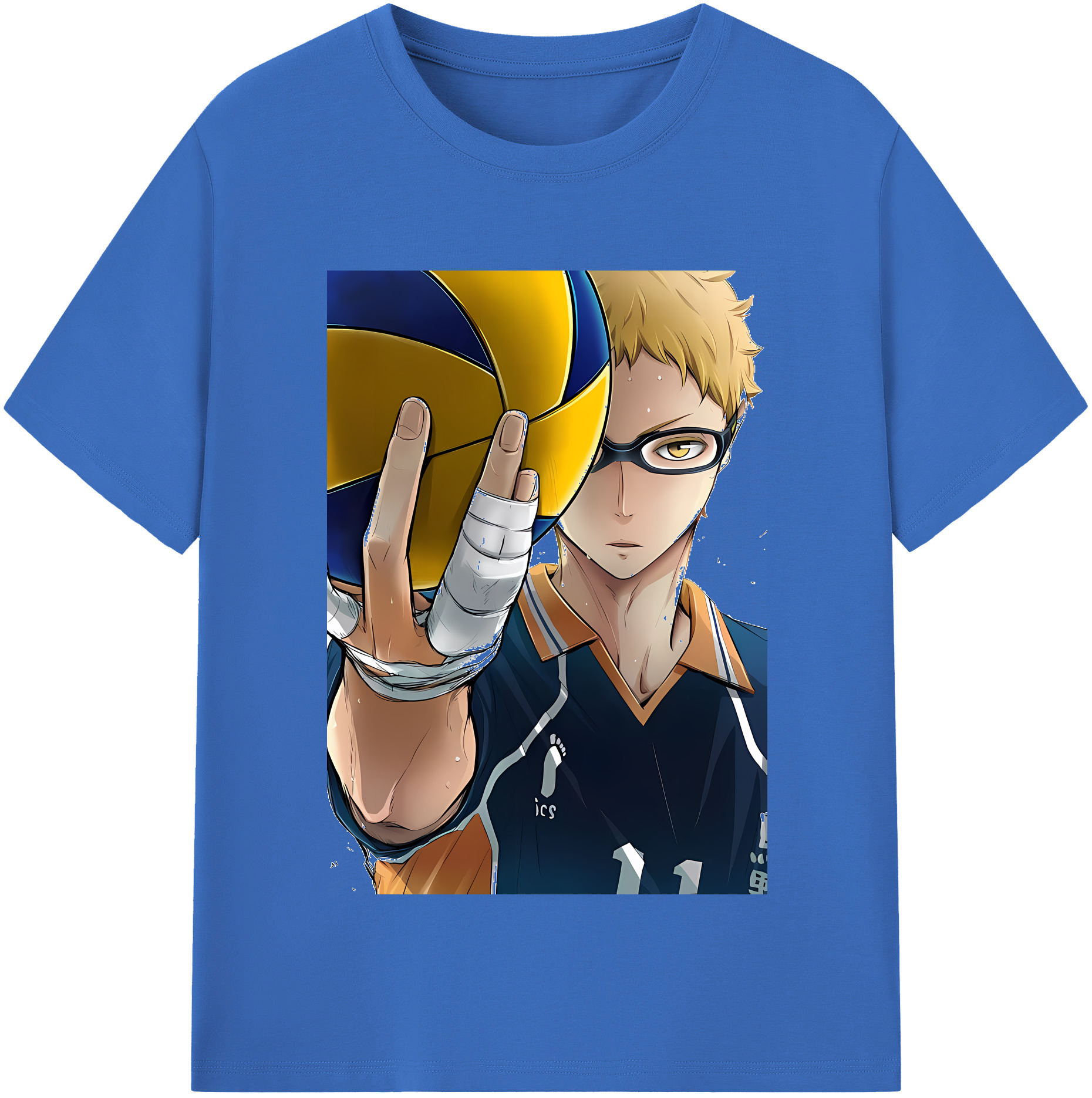 （画像用） ハイキュー!! Haikyu!! 綿100％半袖Tシャツ（フロントプリント）