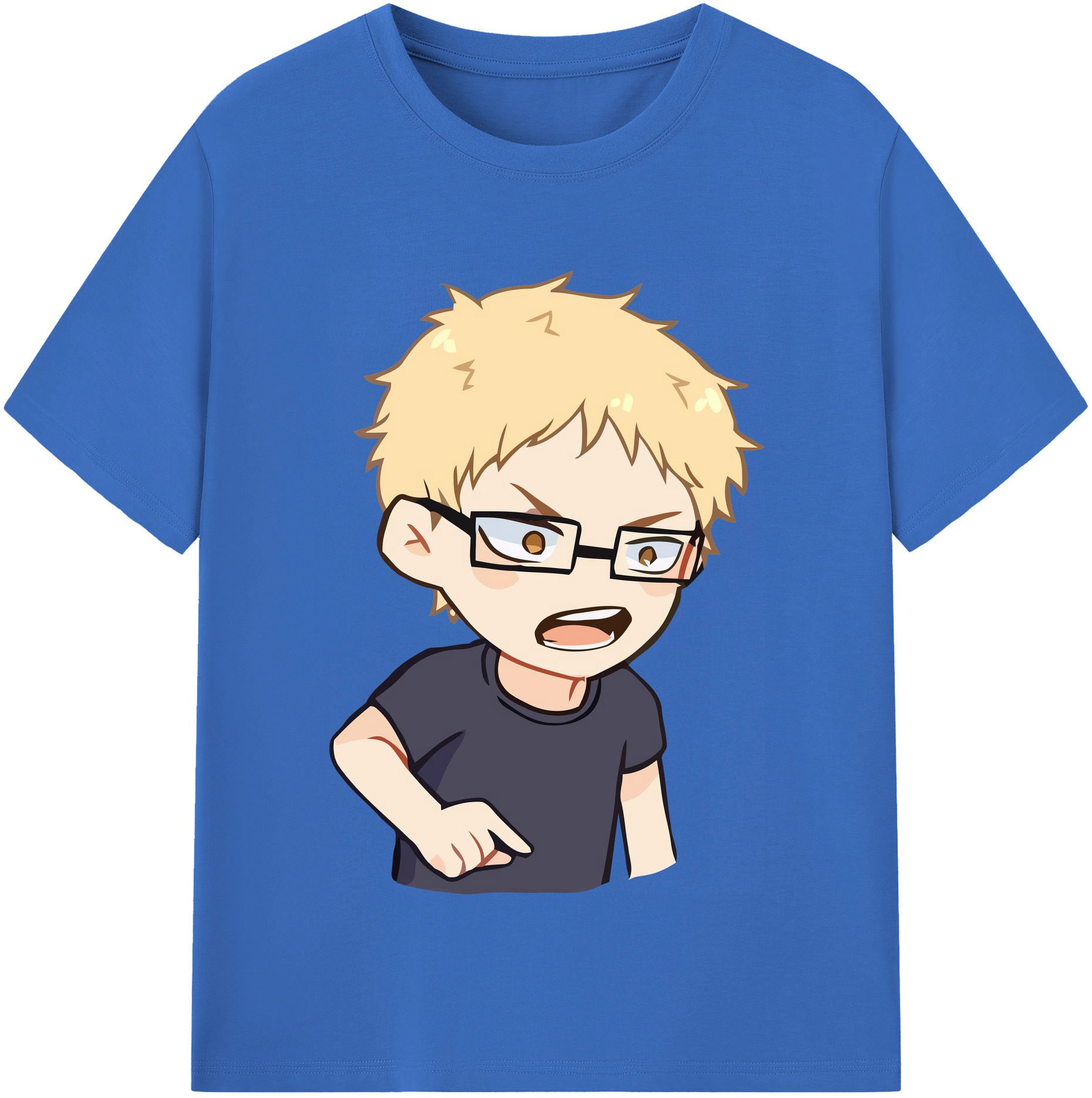 （画像用） ハイキュー!! Haikyu!! 綿100％半袖Tシャツ（フロントプリント）
