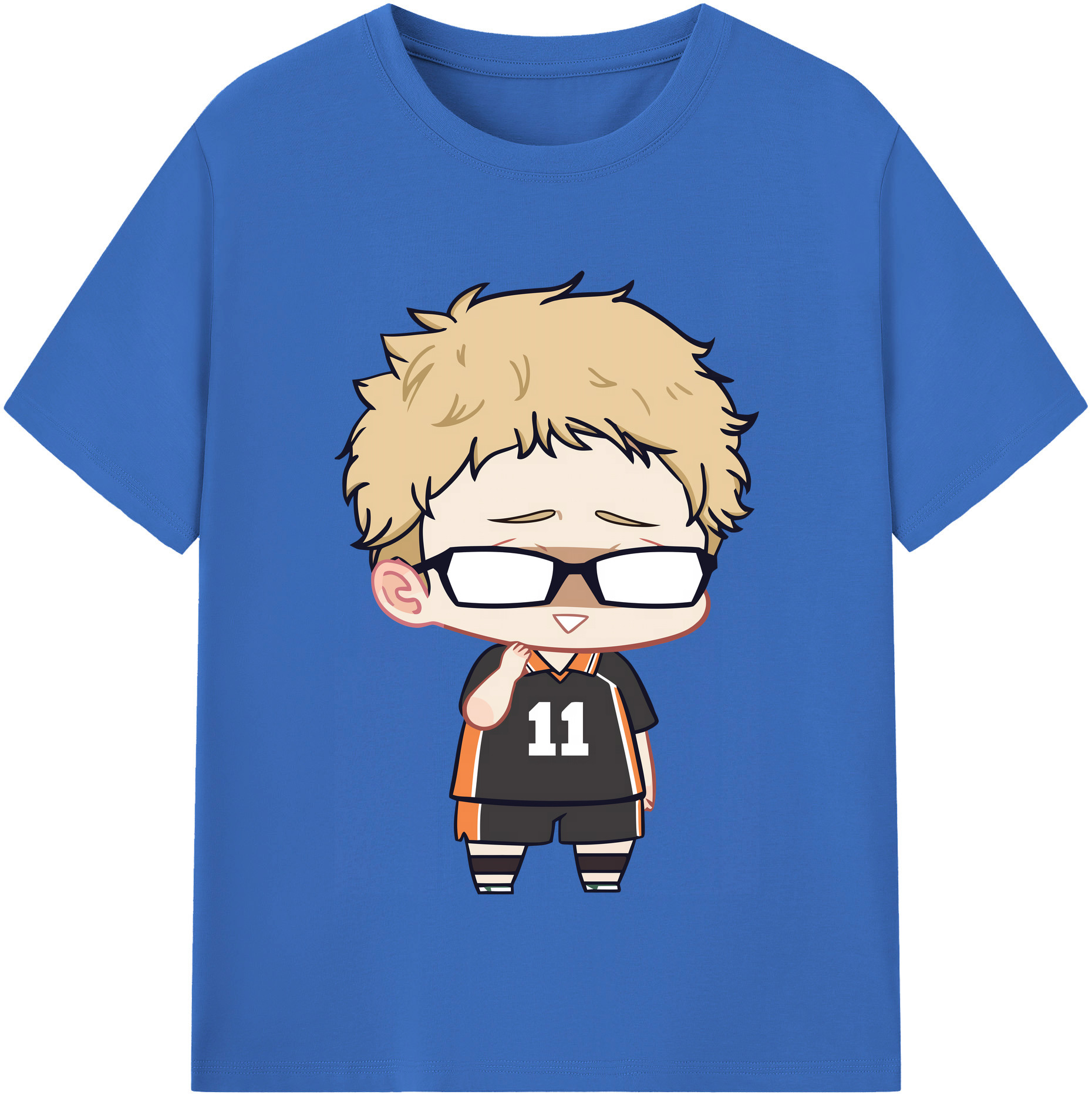 （画像用） ハイキュー!! Haikyu!! 綿100％半袖Tシャツ（フロントプリント）