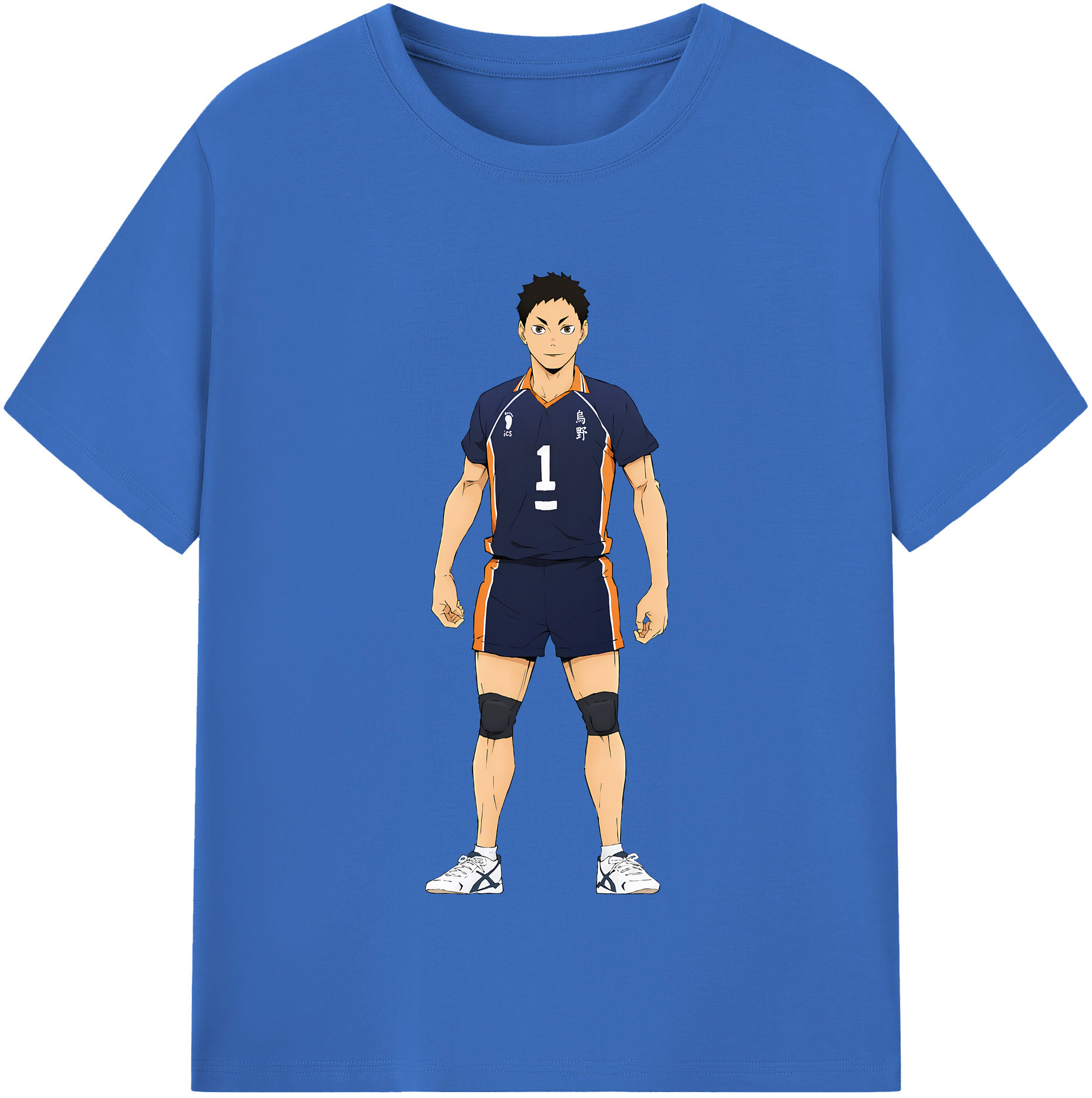 （画像用） ハイキュー!! Haikyu!! 綿100％半袖Tシャツ（フロントプリント）