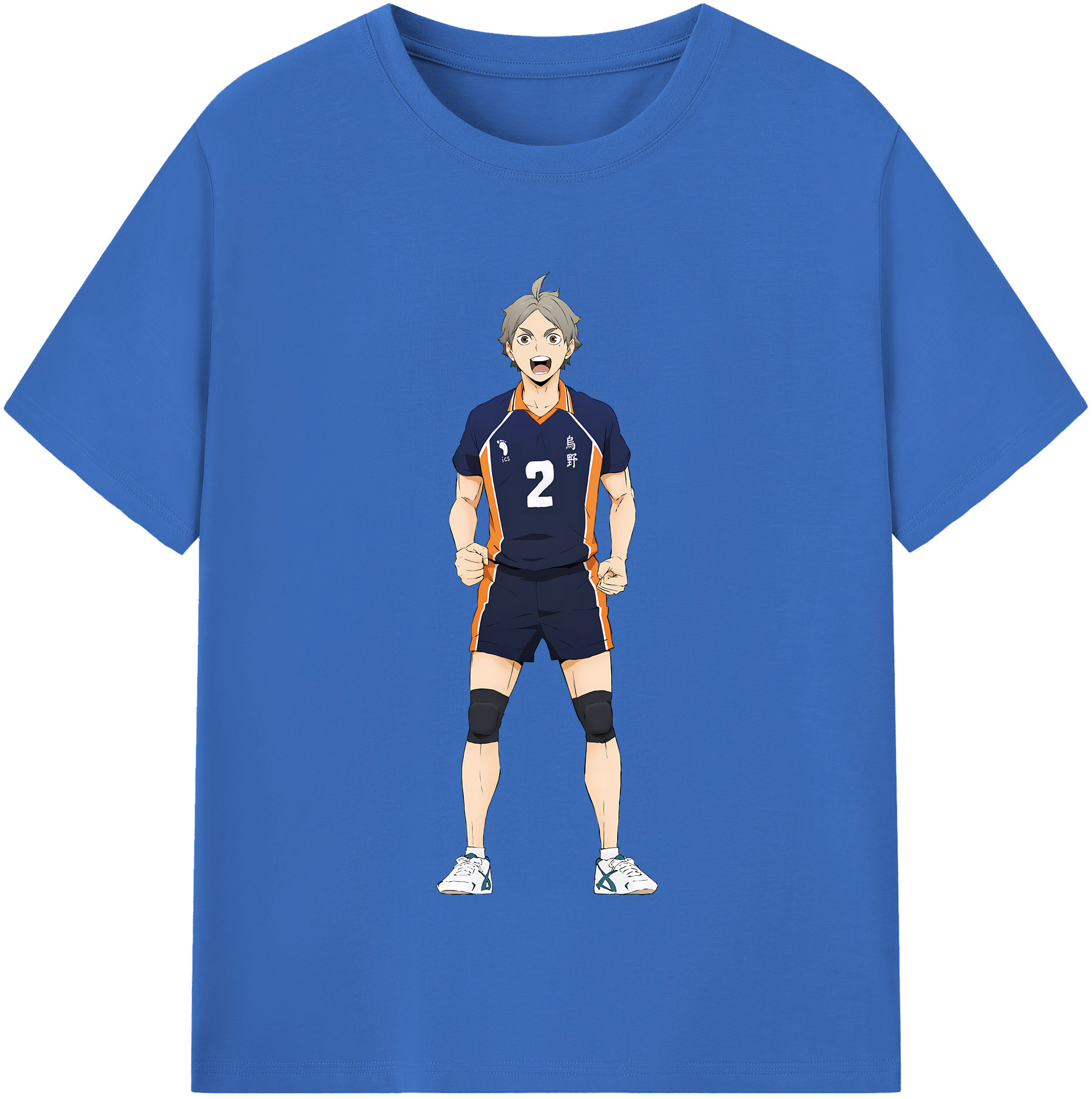 （画像用） ハイキュー!! Haikyu!! 綿100％半袖Tシャツ（フロントプリント）