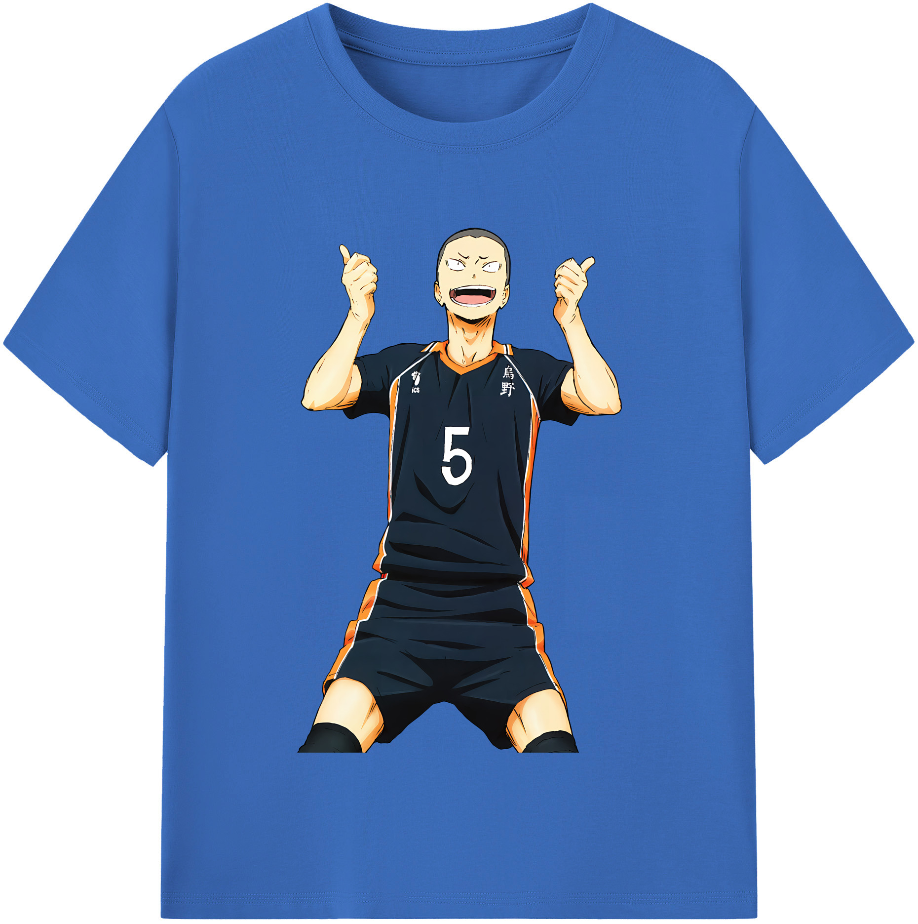 （画像用） ハイキュー!! Haikyu!! 綿100％半袖Tシャツ（フロントプリント）