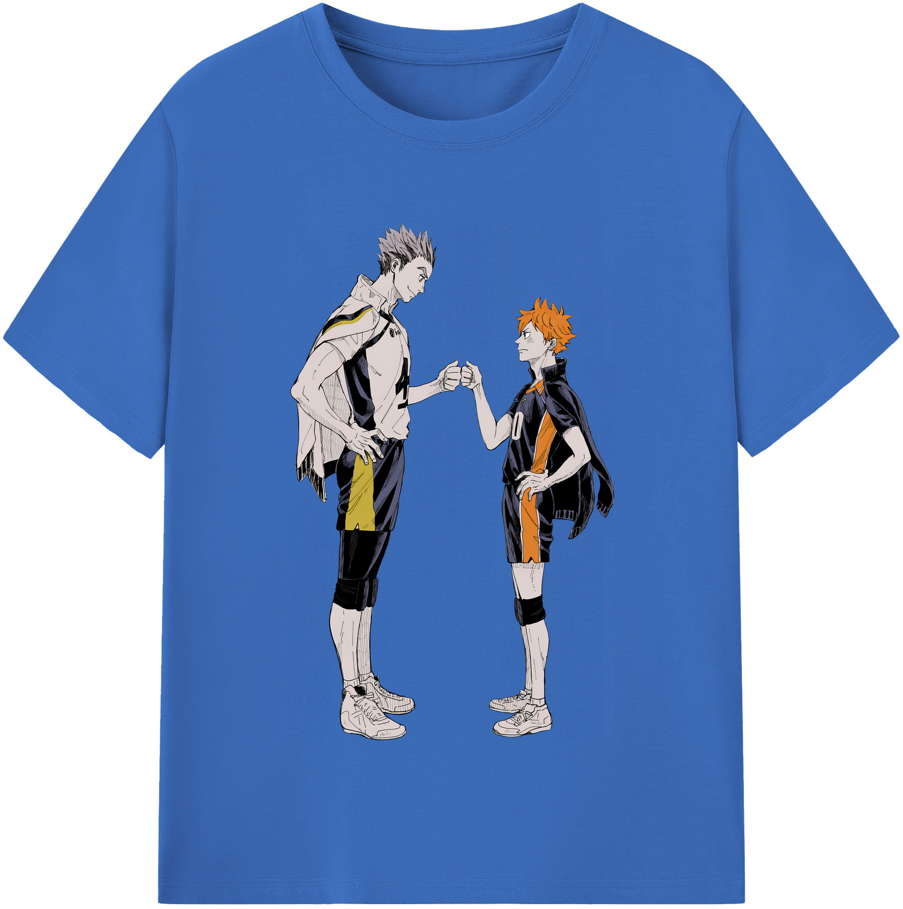 （画像用） ハイキュー!! Haikyu!! 綿100％半袖Tシャツ（フロントプリント）
