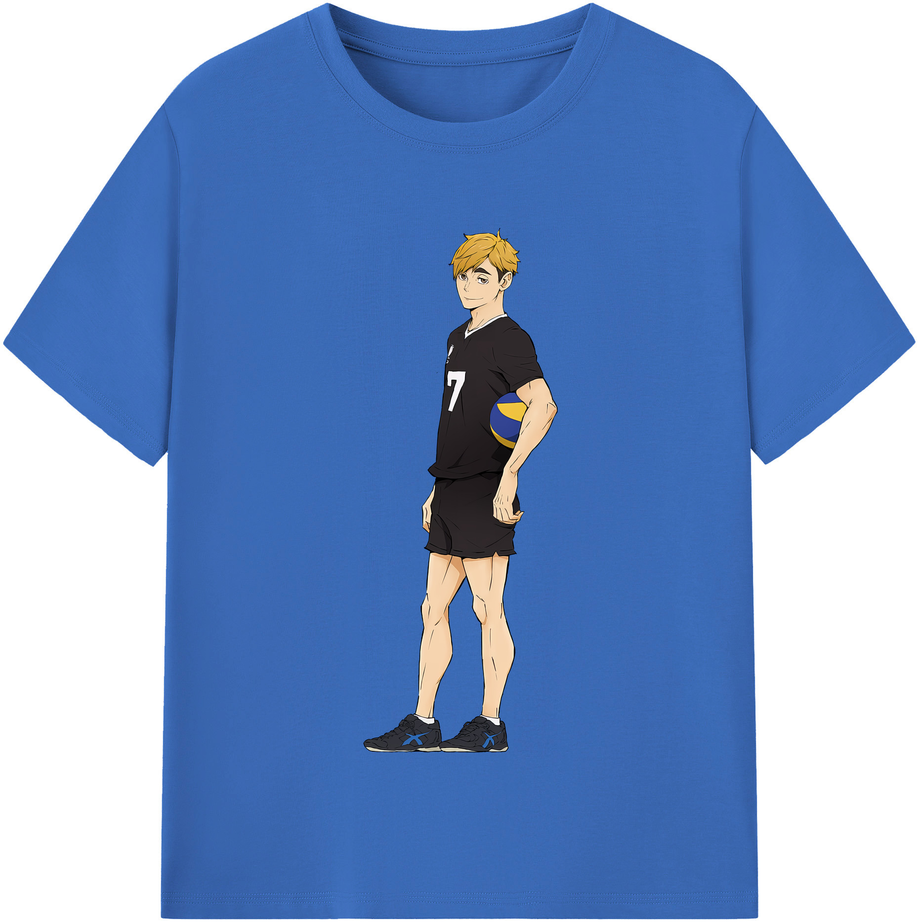 （画像用） ハイキュー!! Haikyu!! 綿100％半袖Tシャツ（フロントプリント）