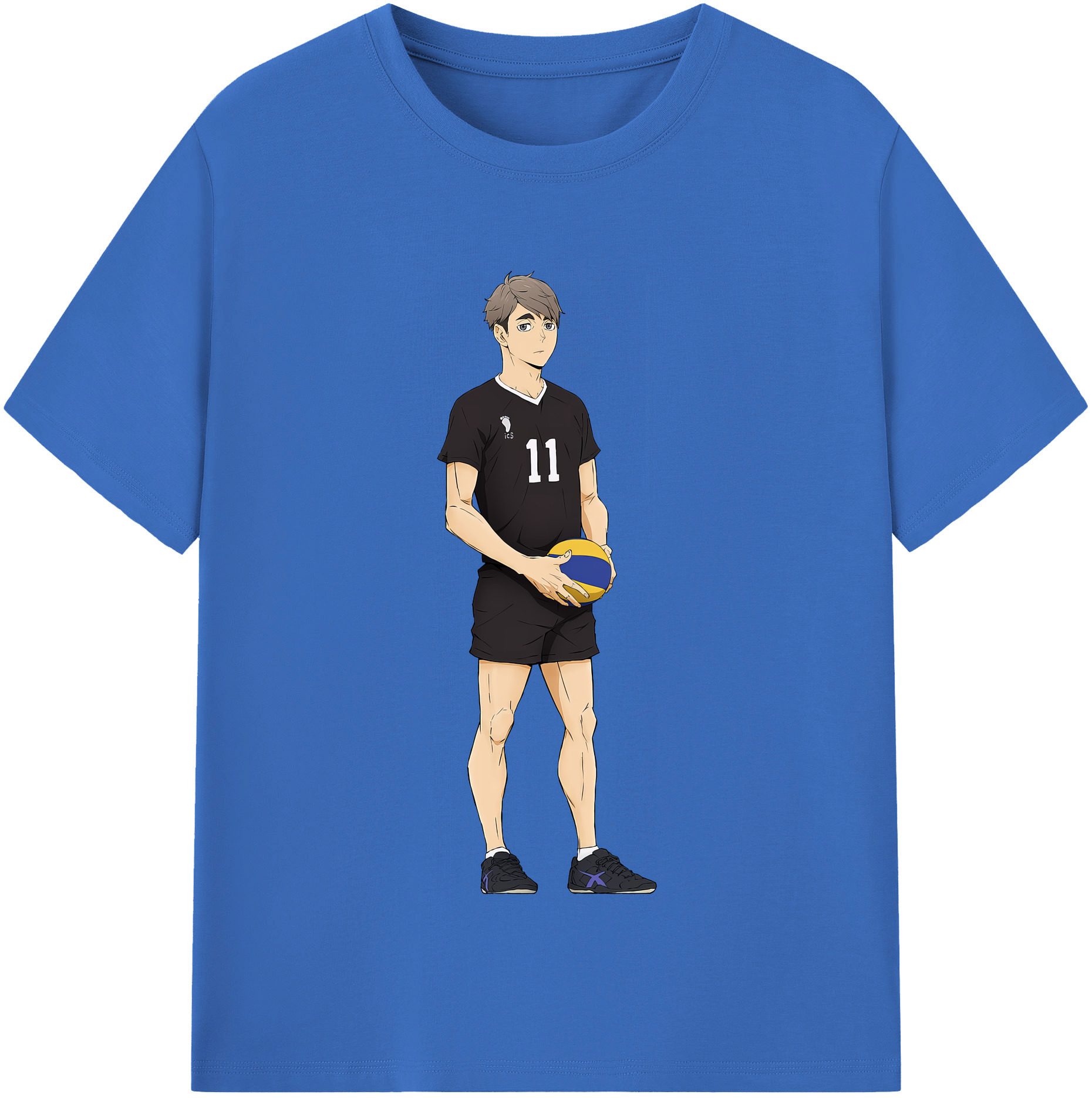 （画像用） ハイキュー!! Haikyu!! 綿100％半袖Tシャツ（フロントプリント）