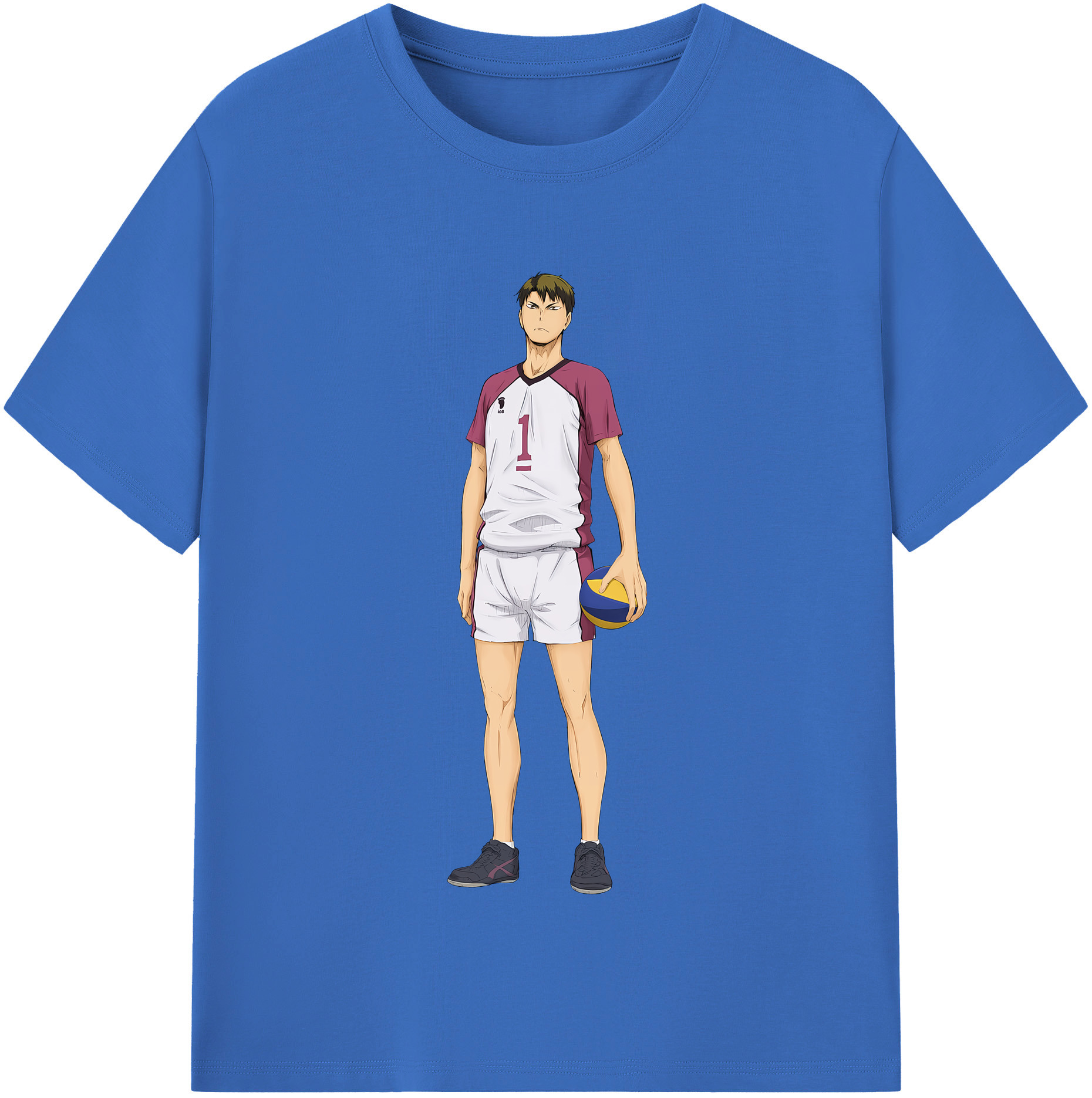 （画像用） ハイキュー!! Haikyu!! 綿100％半袖Tシャツ（フロントプリント）
