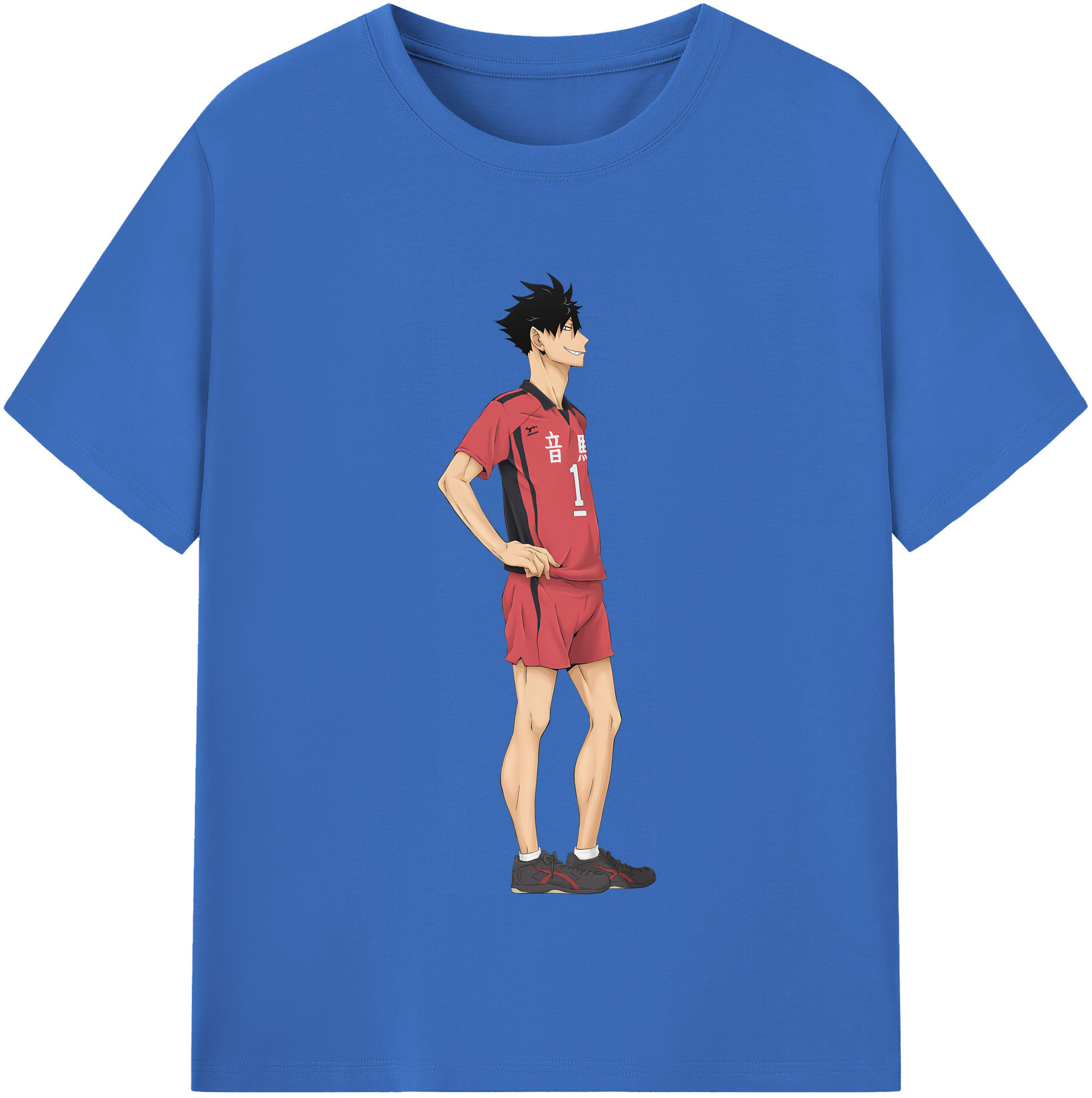 （画像用） ハイキュー!! Haikyu!! 綿100％半袖Tシャツ（フロントプリント）