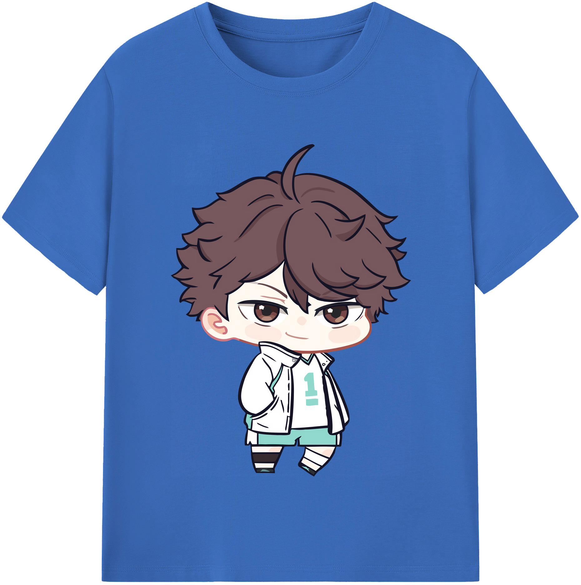 （画像用） ハイキュー!! Haikyu!! 綿100％半袖Tシャツ（フロントプリント）