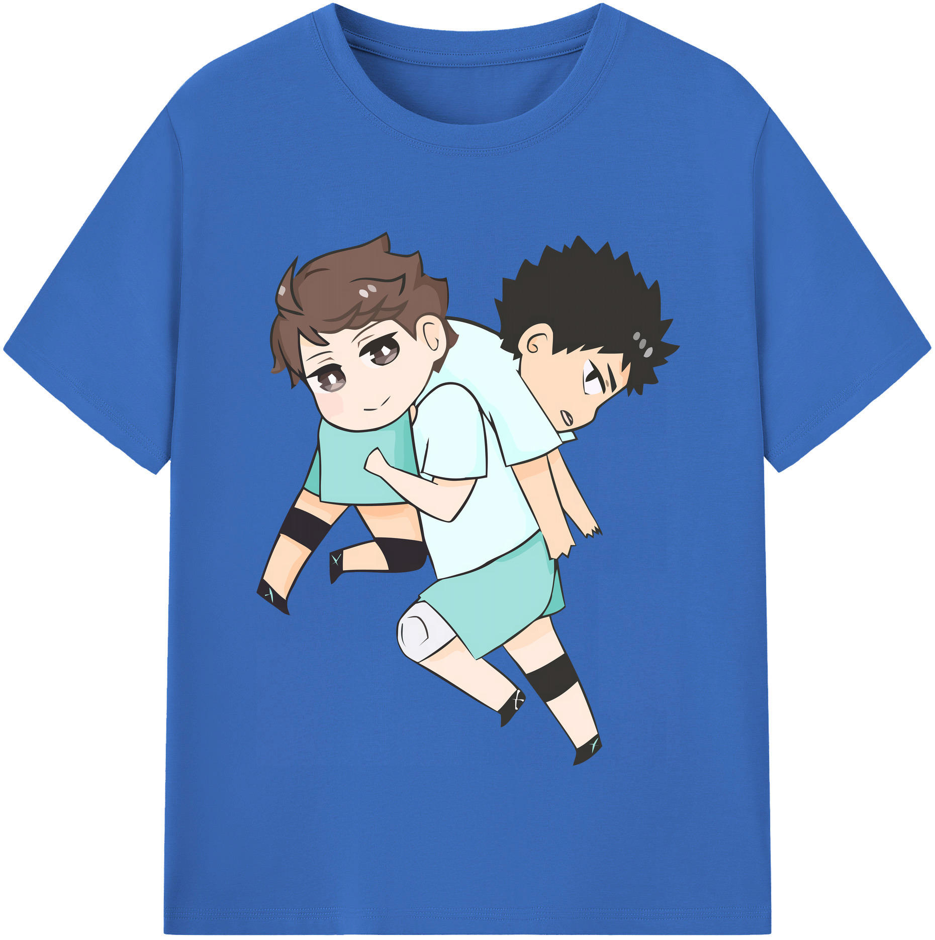 （画像用） ハイキュー!! Haikyu!! 綿100％半袖Tシャツ（フロントプリント）
