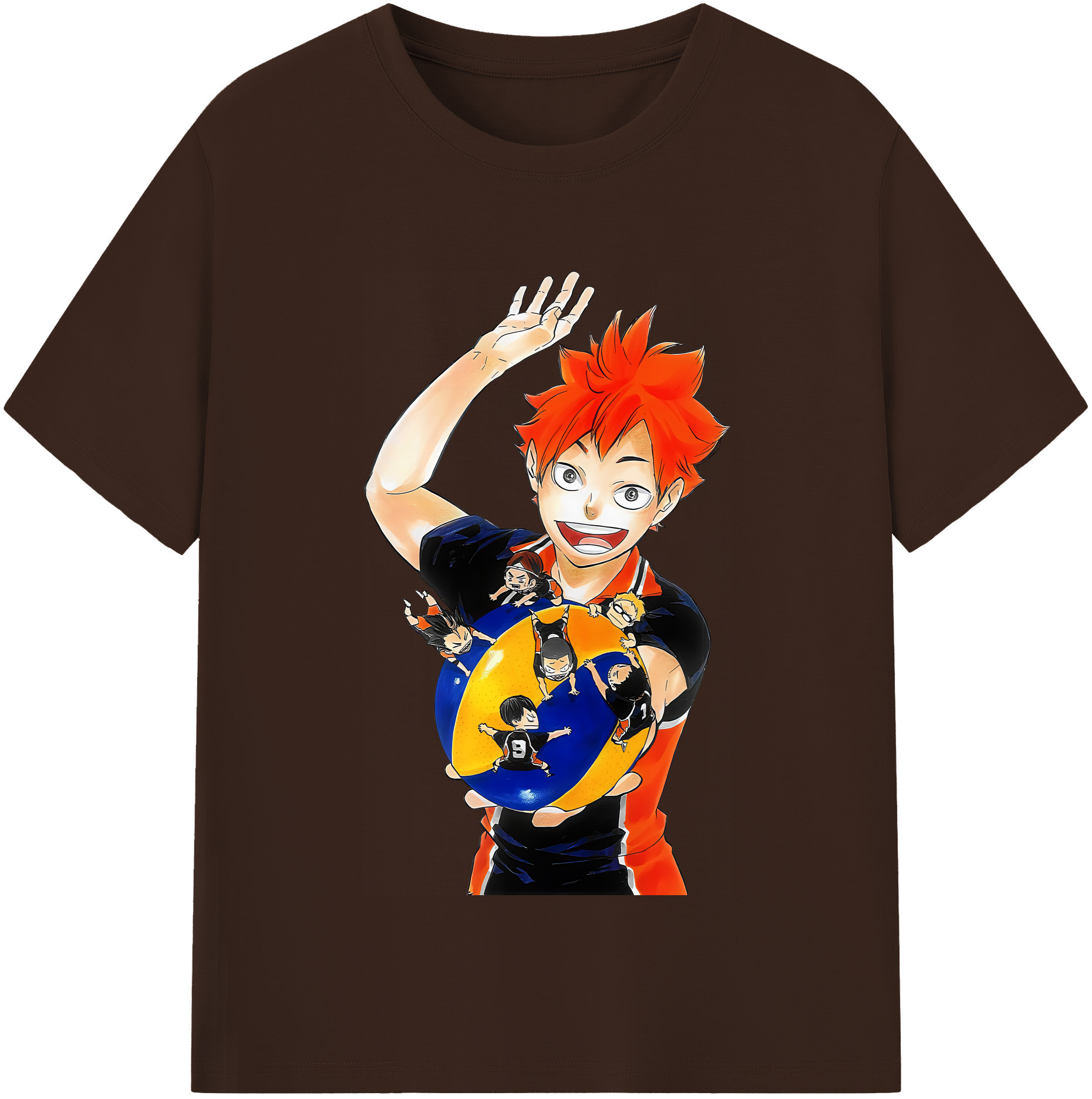 （画像用） ハイキュー!! Haikyu!! 綿100％半袖Tシャツ（フロントプリント）