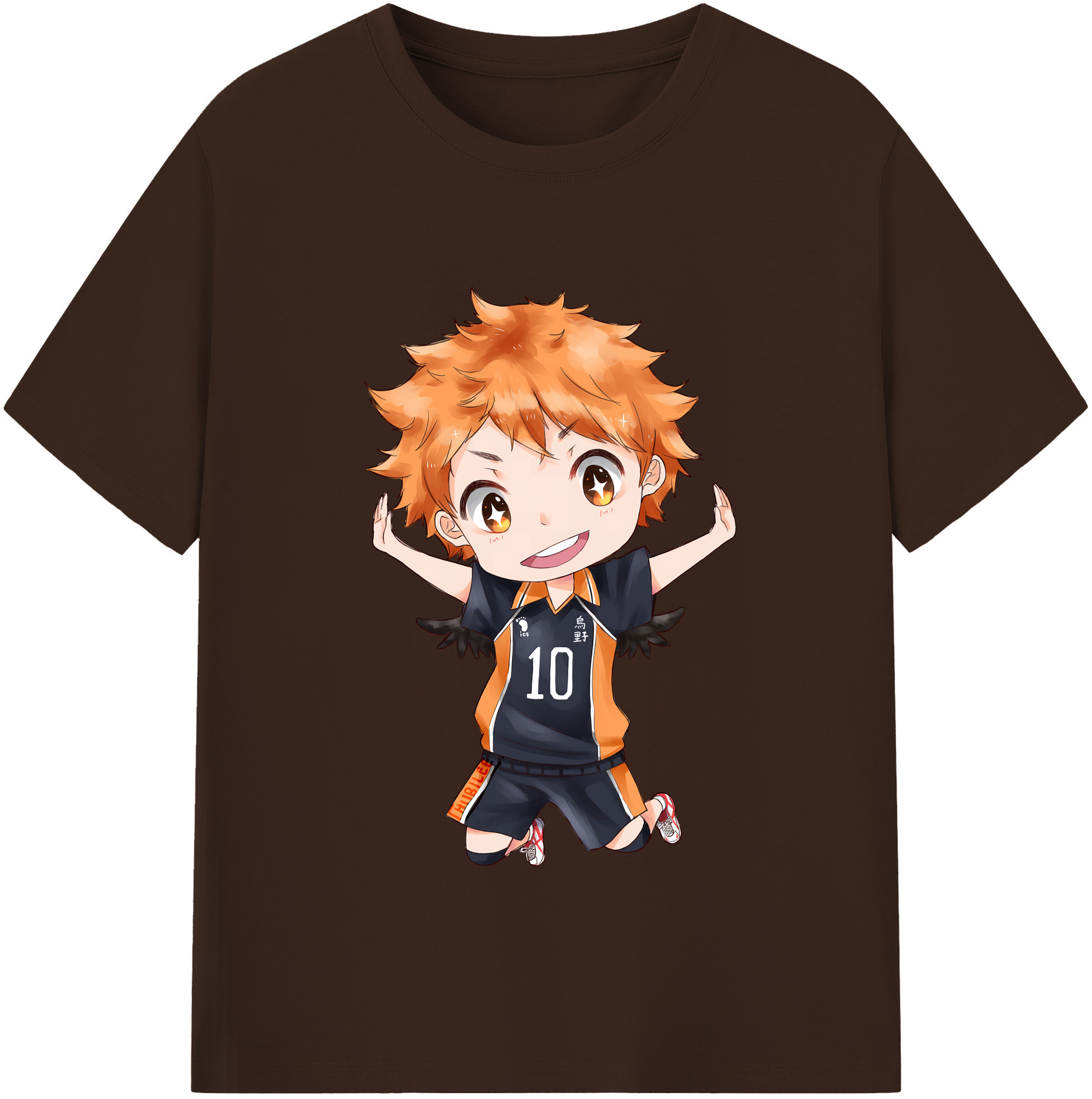 （画像用） ハイキュー!! Haikyu!! 綿100％半袖Tシャツ（フロントプリント）