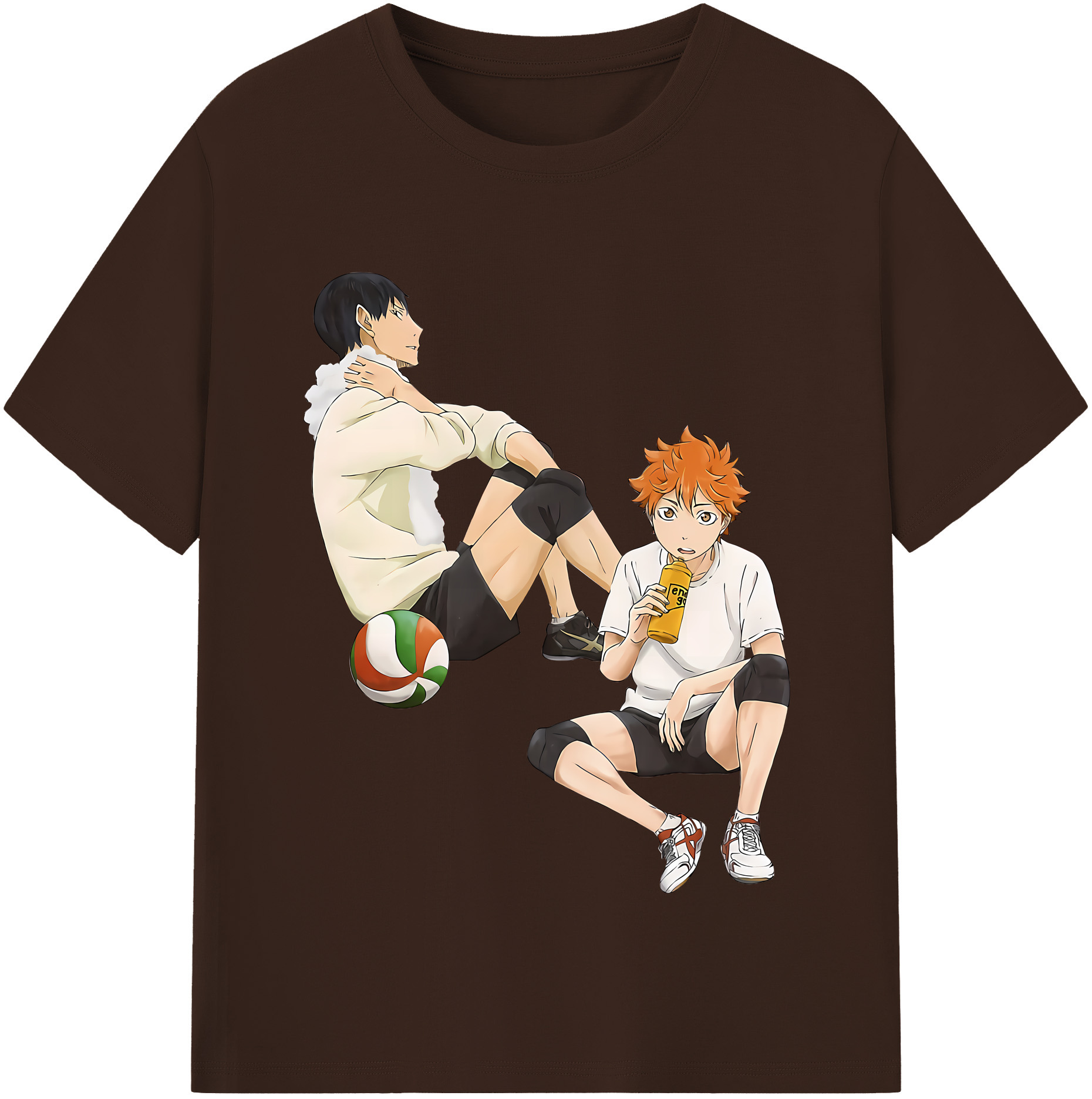 （画像用） ハイキュー!! Haikyu!! 綿100％半袖Tシャツ（フロントプリント）