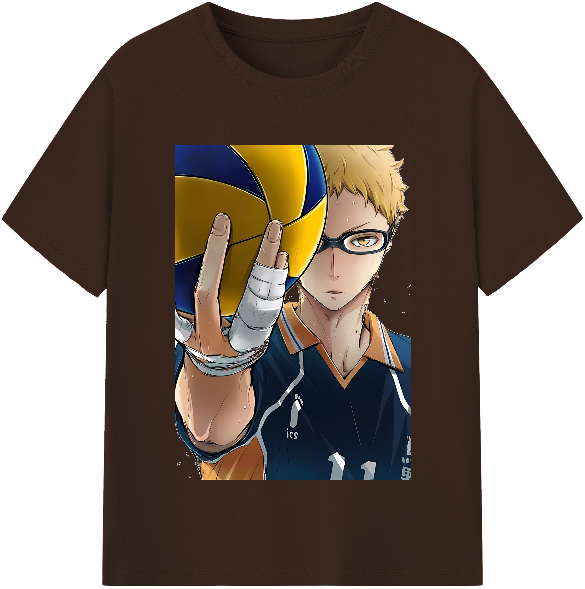 （画像用） ハイキュー!! Haikyu!! 綿100％半袖Tシャツ（フロントプリント）