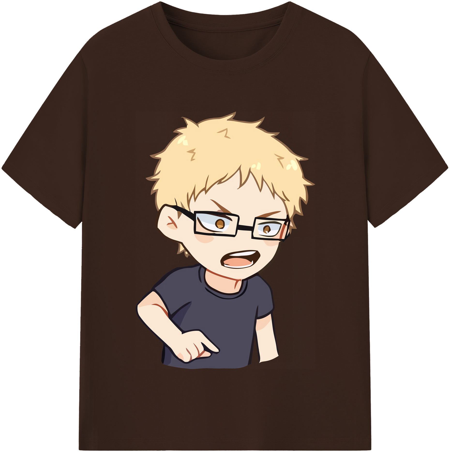 （画像用） ハイキュー!! Haikyu!! 綿100％半袖Tシャツ（フロントプリント）