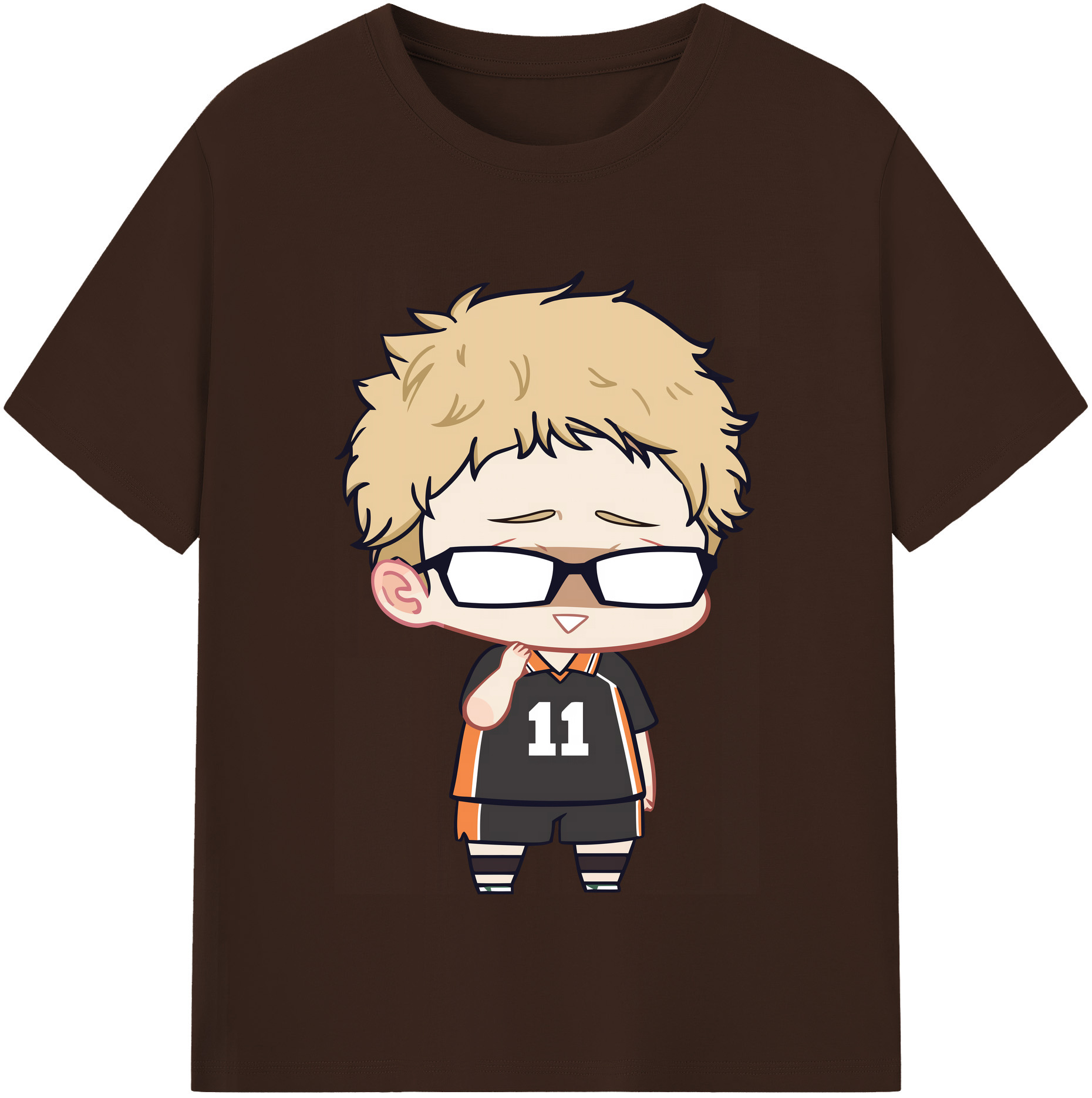 （画像用） ハイキュー!! Haikyu!! 綿100％半袖Tシャツ（フロントプリント）