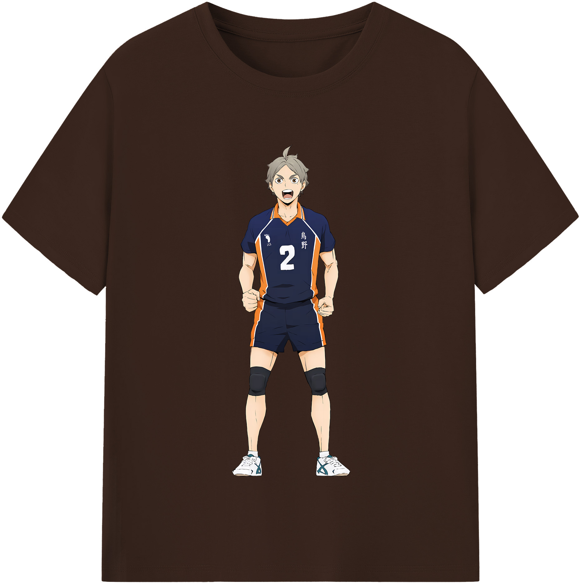 （画像用） ハイキュー!! Haikyu!! 綿100％半袖Tシャツ（フロントプリント）