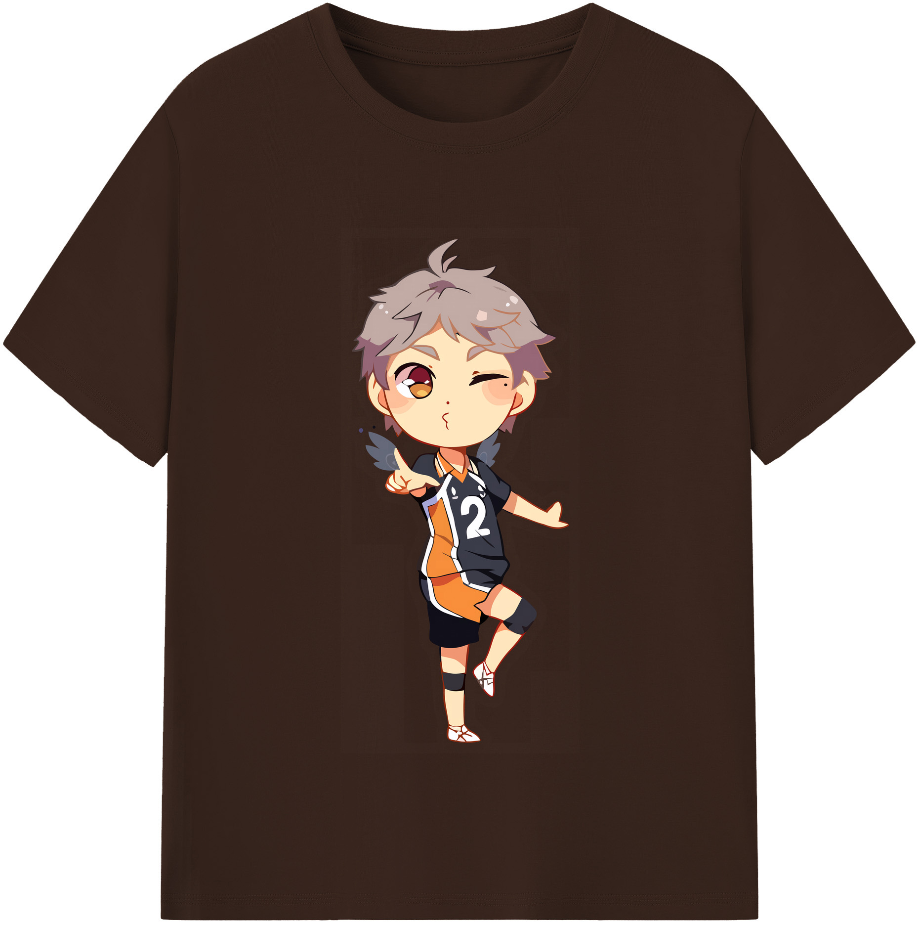 （画像用） ハイキュー!! Haikyu!! 綿100％半袖Tシャツ（フロントプリント）