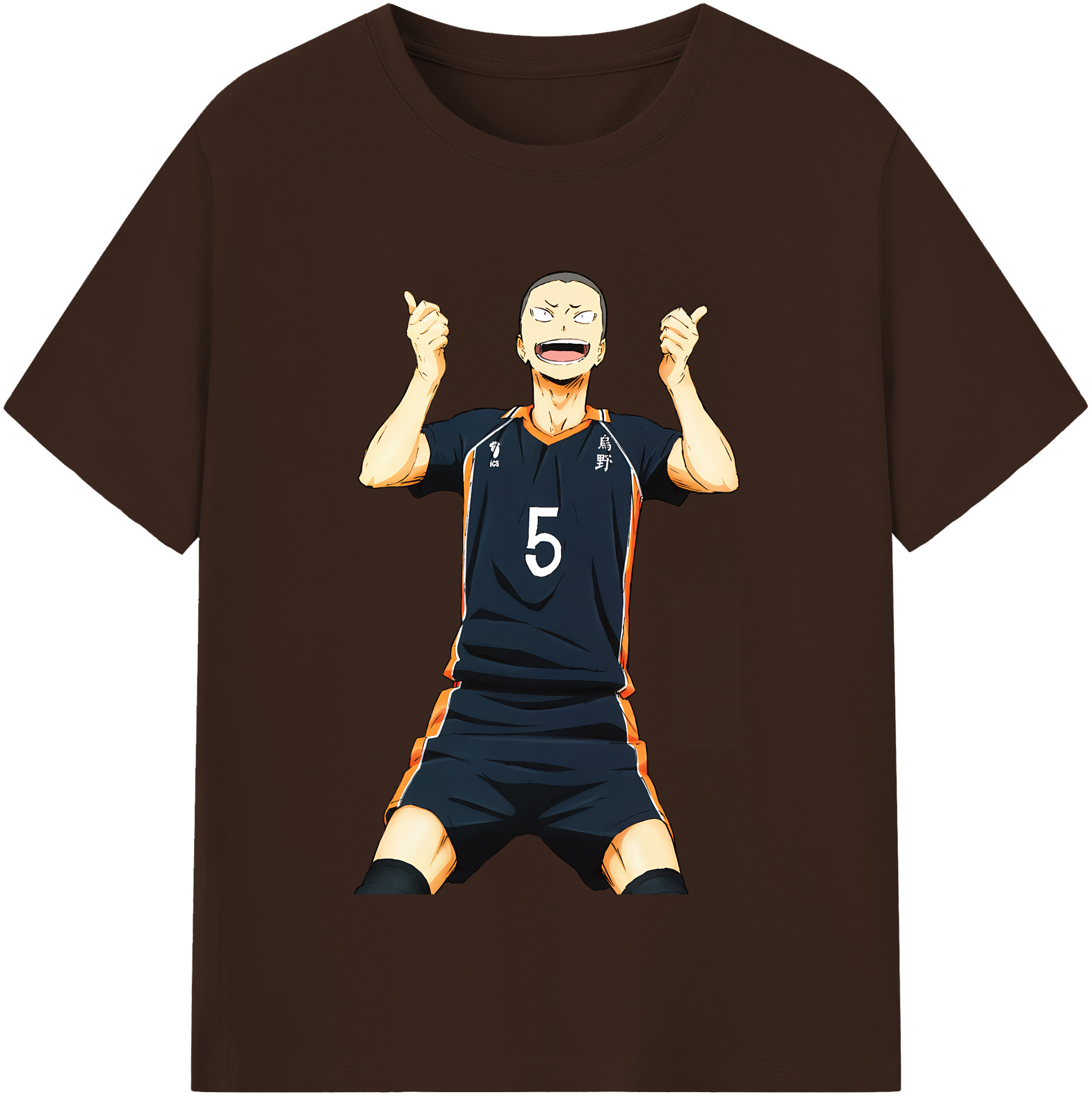（画像用） ハイキュー!! Haikyu!! 綿100％半袖Tシャツ（フロントプリント）