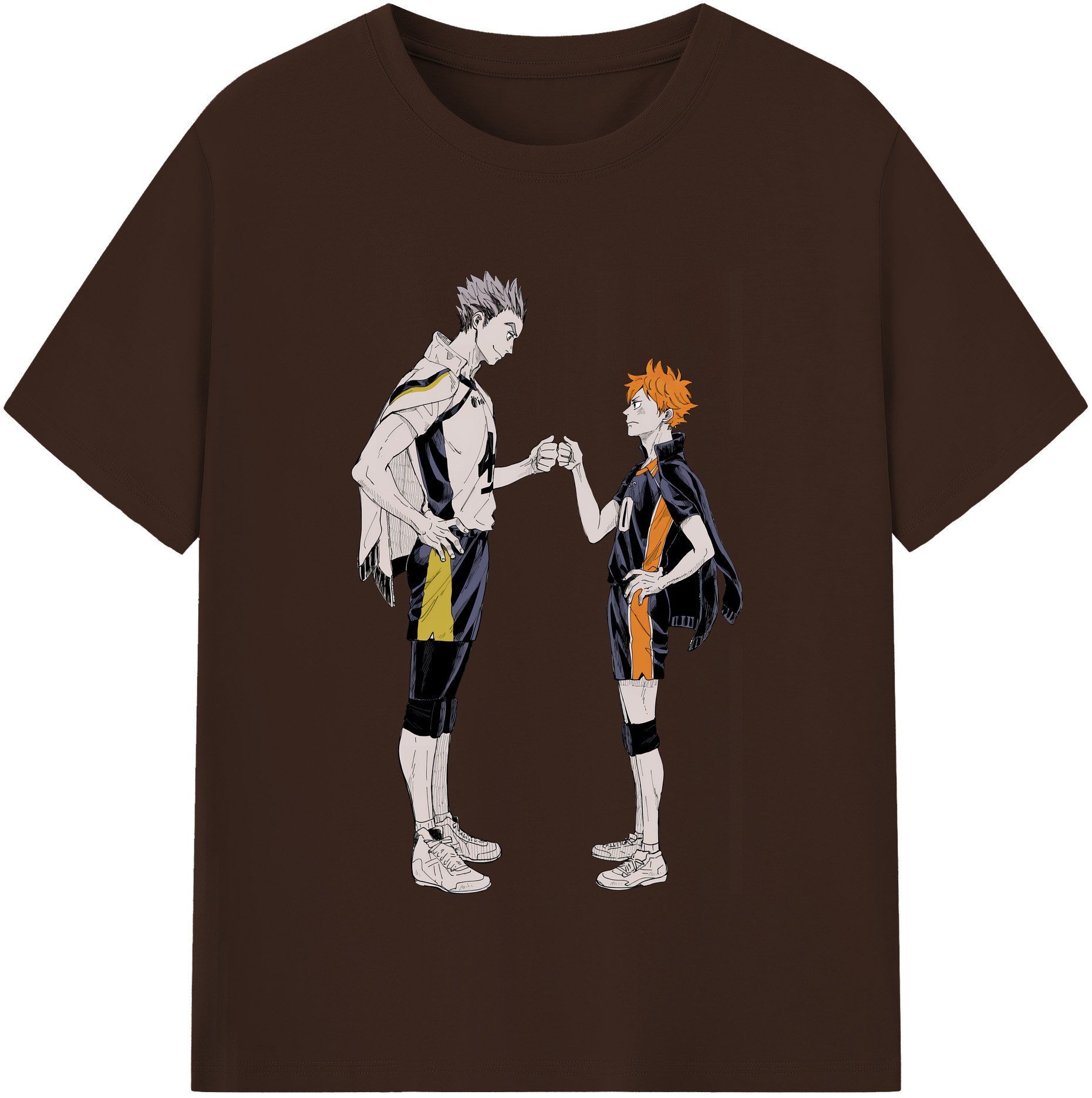 （画像用） ハイキュー!! Haikyu!! 綿100％半袖Tシャツ（フロントプリント）