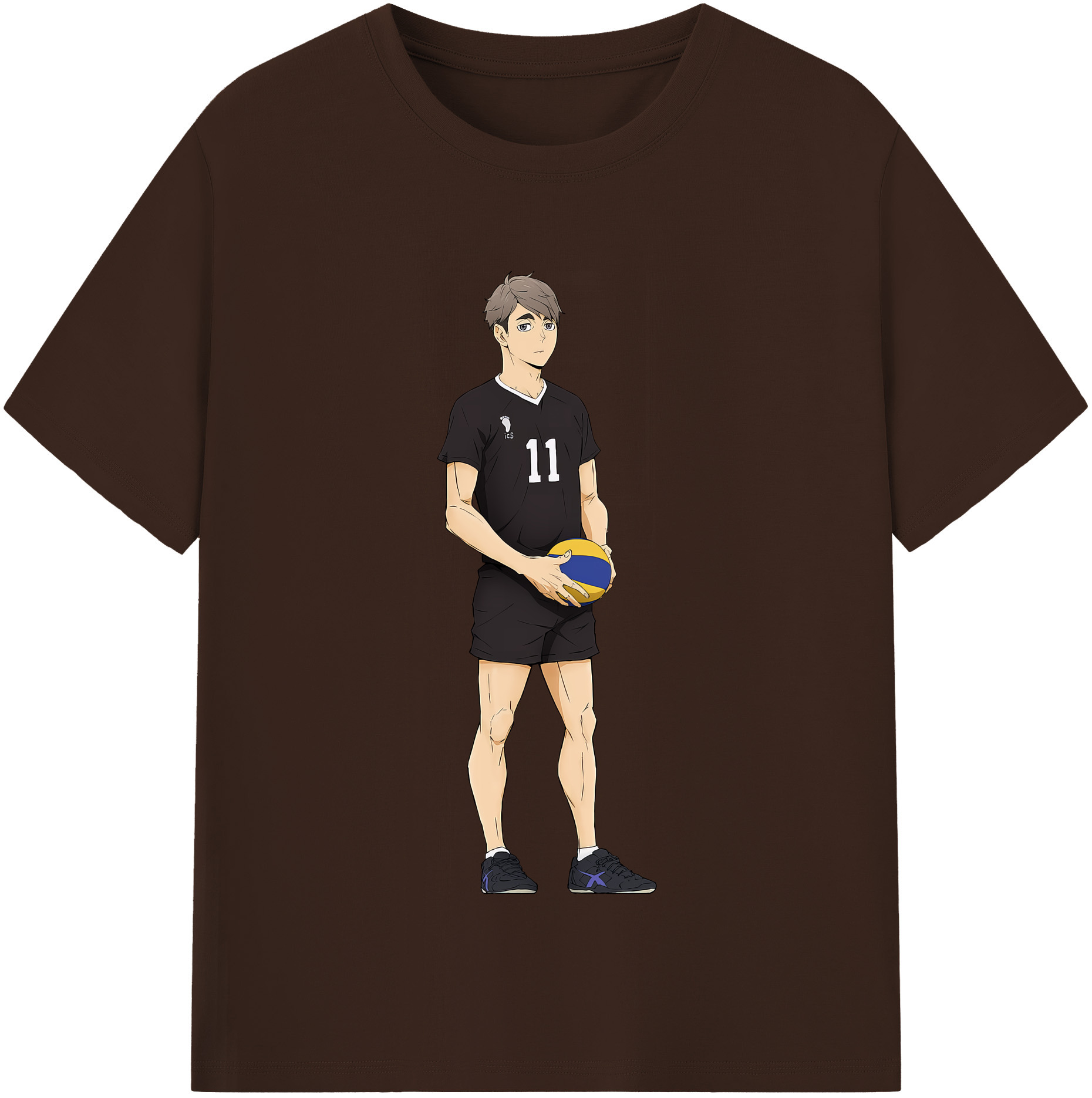 （画像用） ハイキュー!! Haikyu!! 綿100％半袖Tシャツ（フロントプリント）