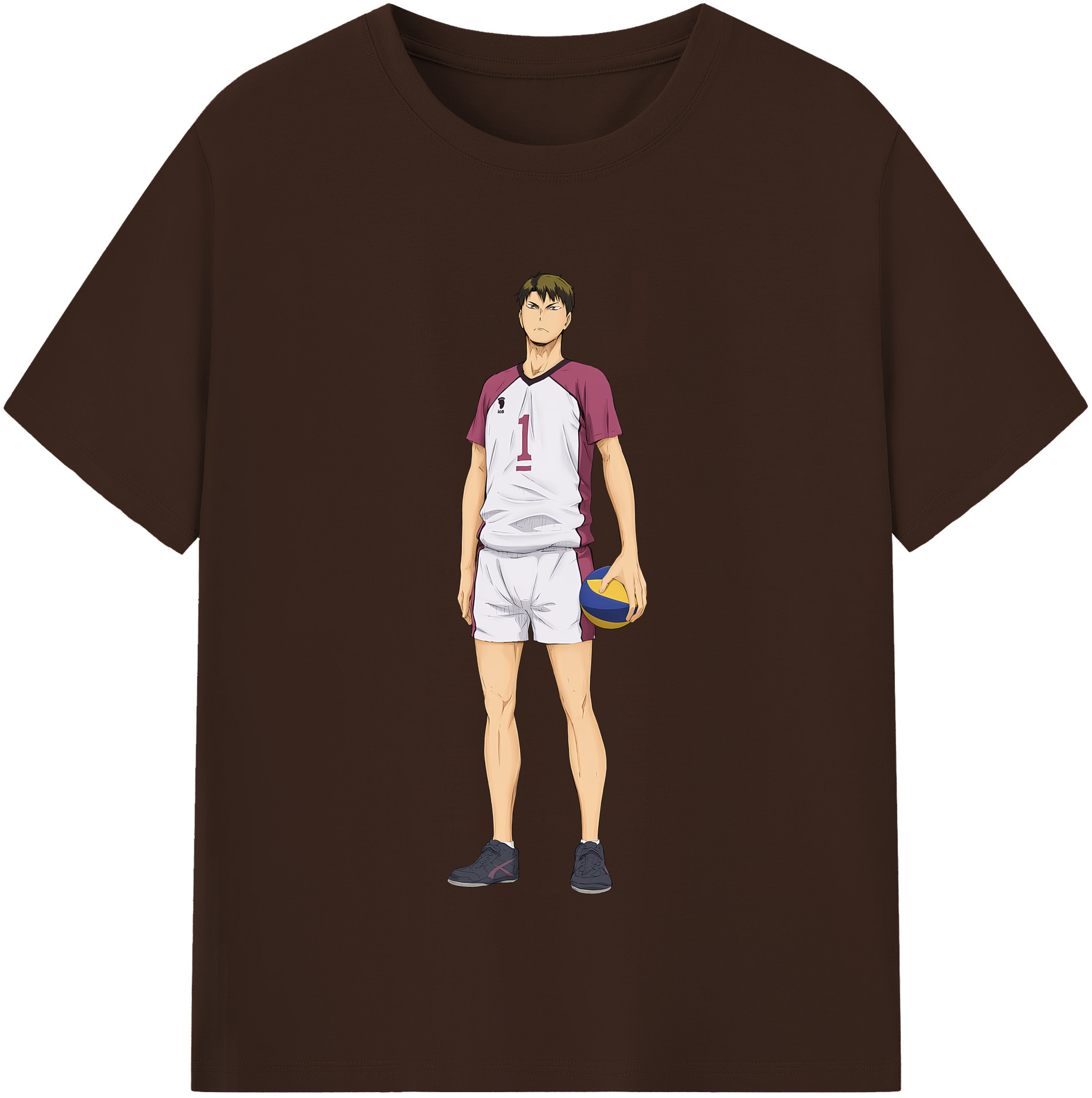 （画像用） ハイキュー!! Haikyu!! 綿100％半袖Tシャツ（フロントプリント）