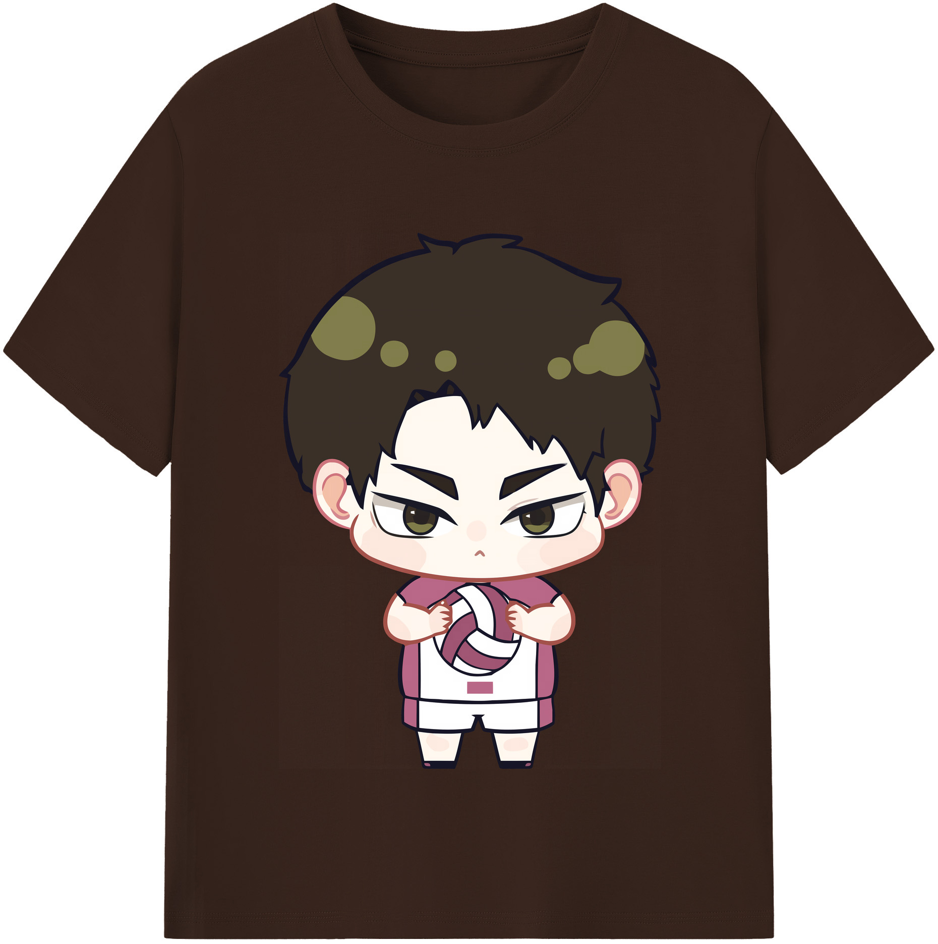 （画像用） ハイキュー!! Haikyu!! 綿100％半袖Tシャツ（フロントプリント）