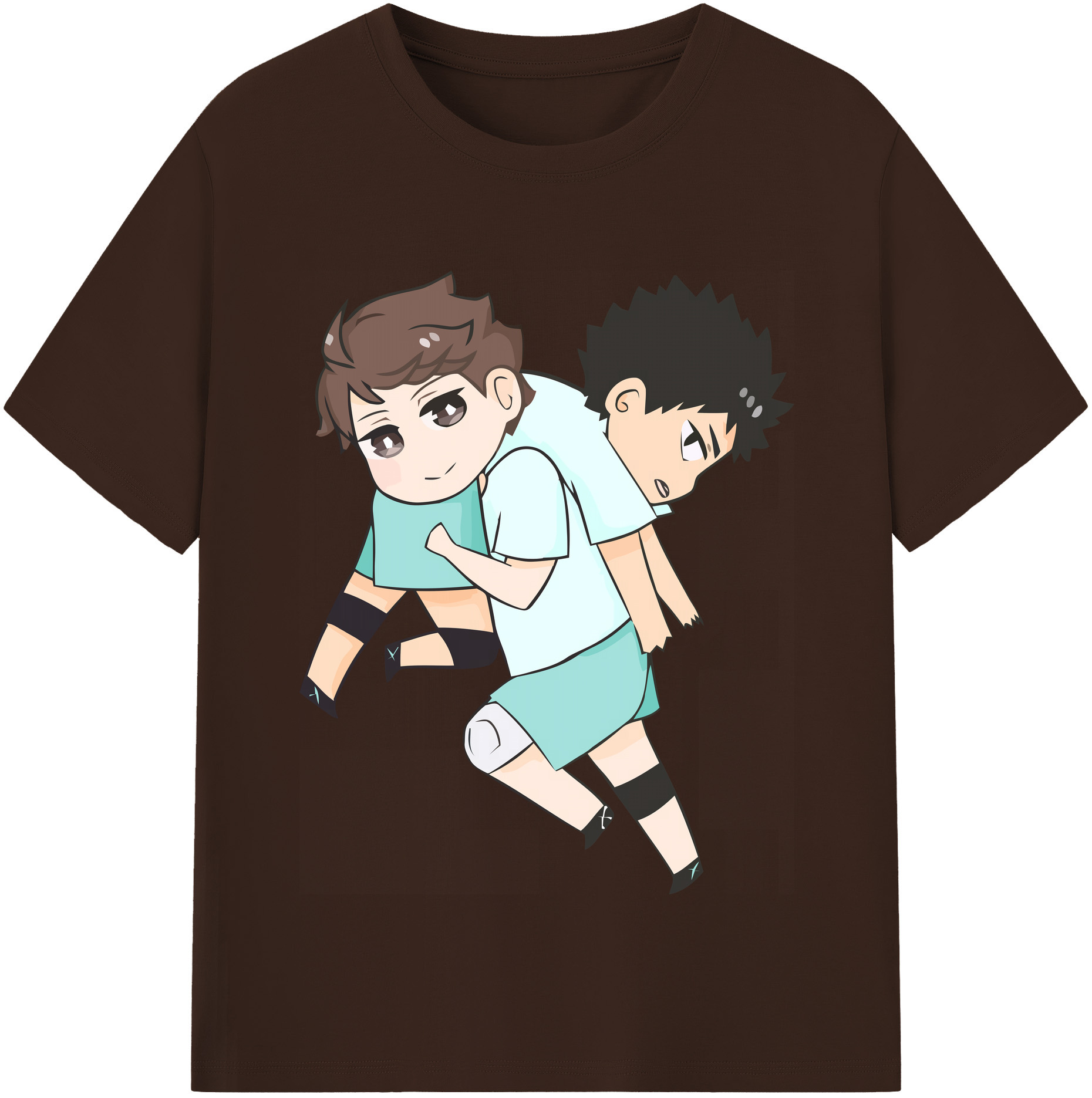 （画像用） ハイキュー!! Haikyu!! 綿100％半袖Tシャツ（フロントプリント）