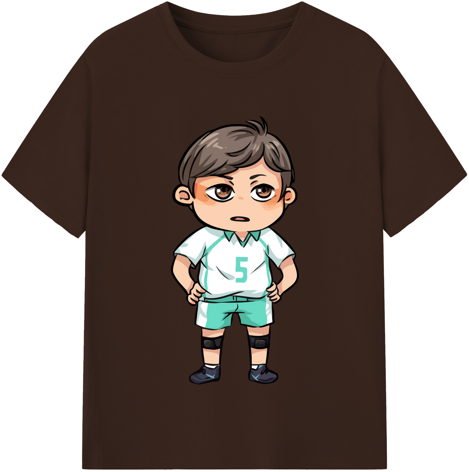 （画像用） ハイキュー!! Haikyu!! 綿100％半袖Tシャツ（フロントプリント）