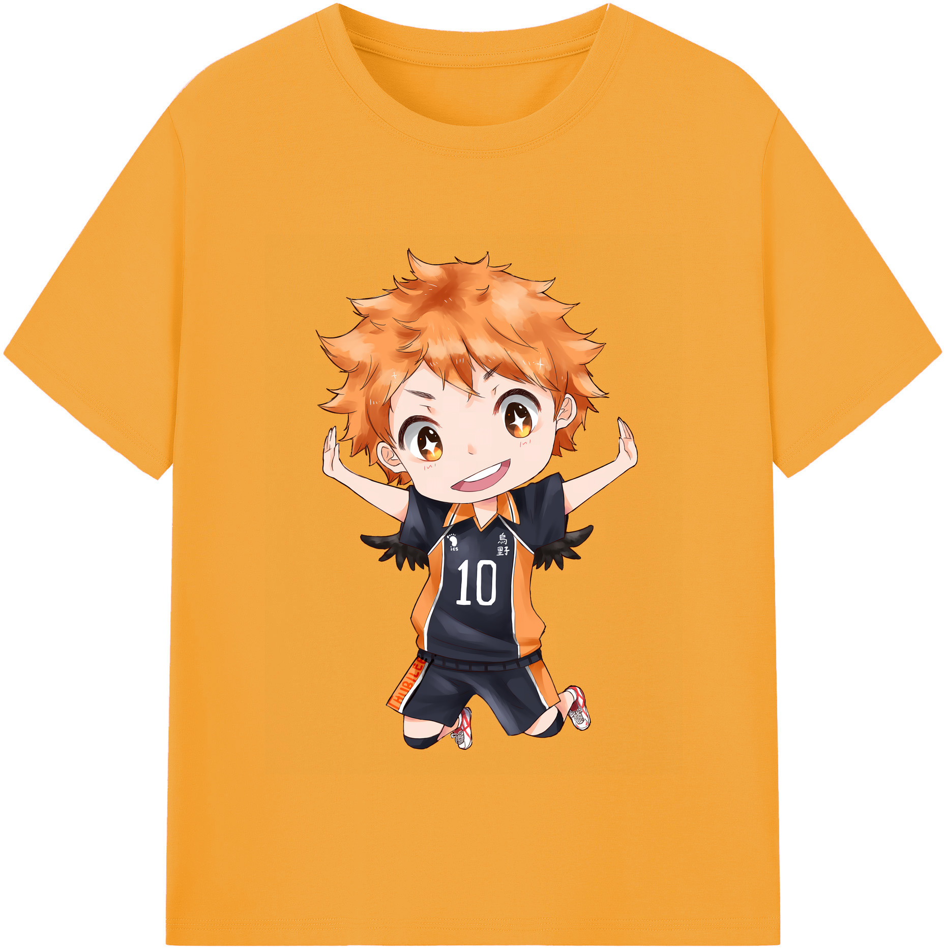 （画像用） ハイキュー!! Haikyu!! 綿100％半袖Tシャツ（フロントプリント）