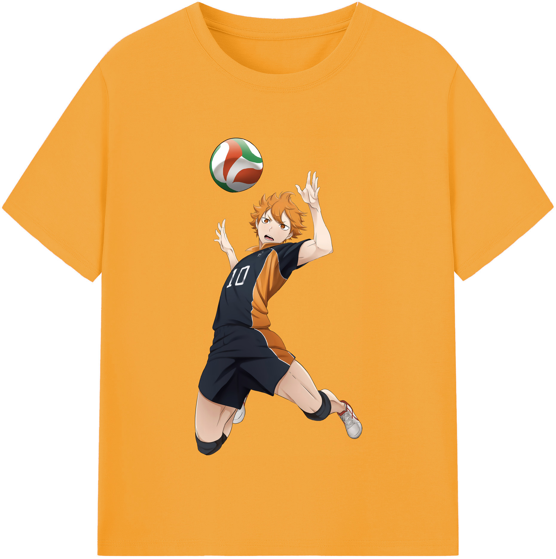 （画像用） ハイキュー!! Haikyu!! 綿100％半袖Tシャツ（フロントプリント）