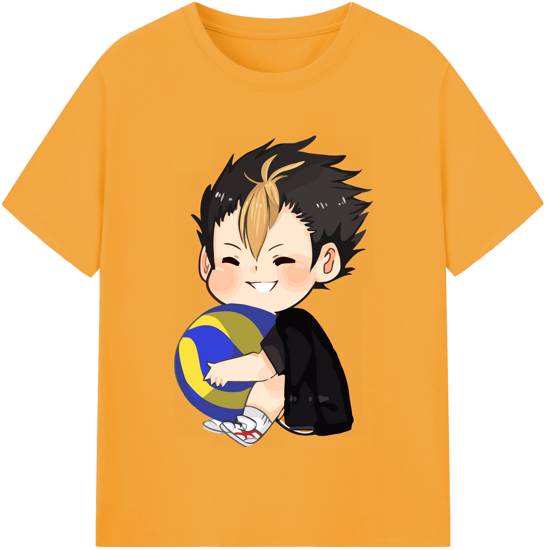 （画像用） ハイキュー!! Haikyu!! 綿100％半袖Tシャツ（フロントプリント）