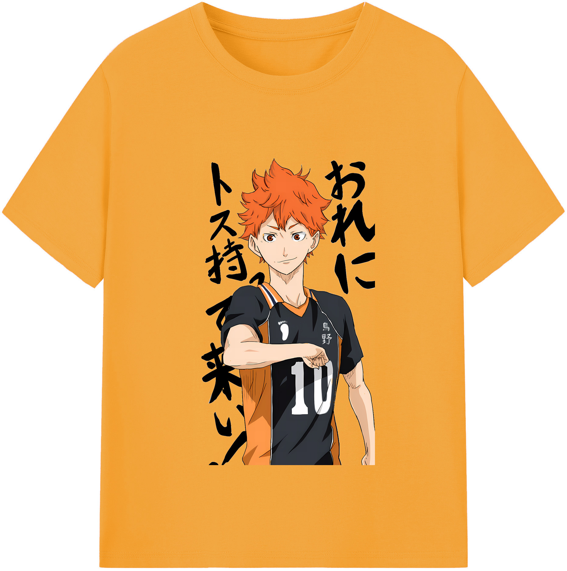 （画像用） ハイキュー!! Haikyu!! 綿100％半袖Tシャツ（フロントプリント）