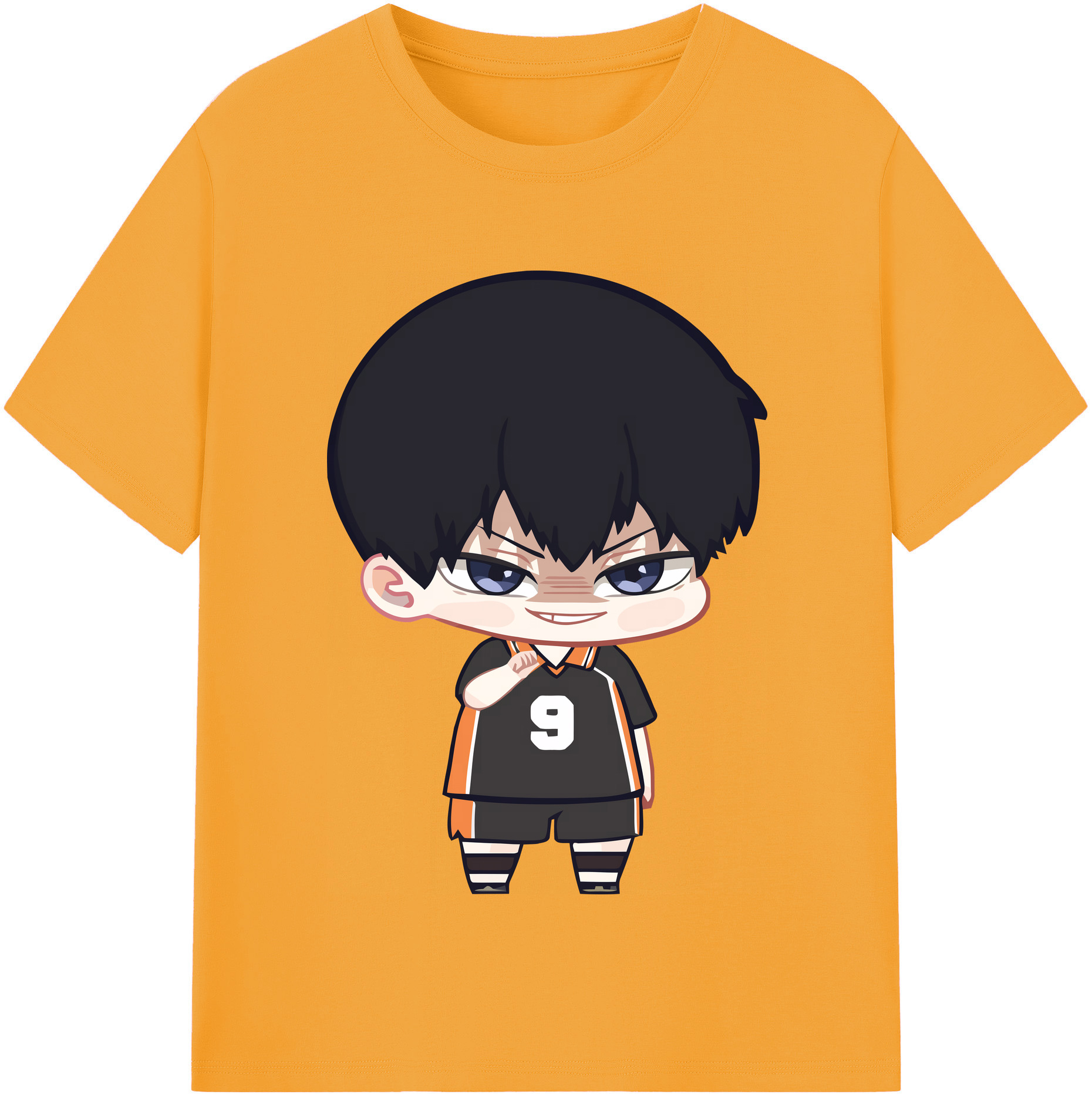 （画像用） ハイキュー!! Haikyu!! 綿100％半袖Tシャツ（フロントプリント）