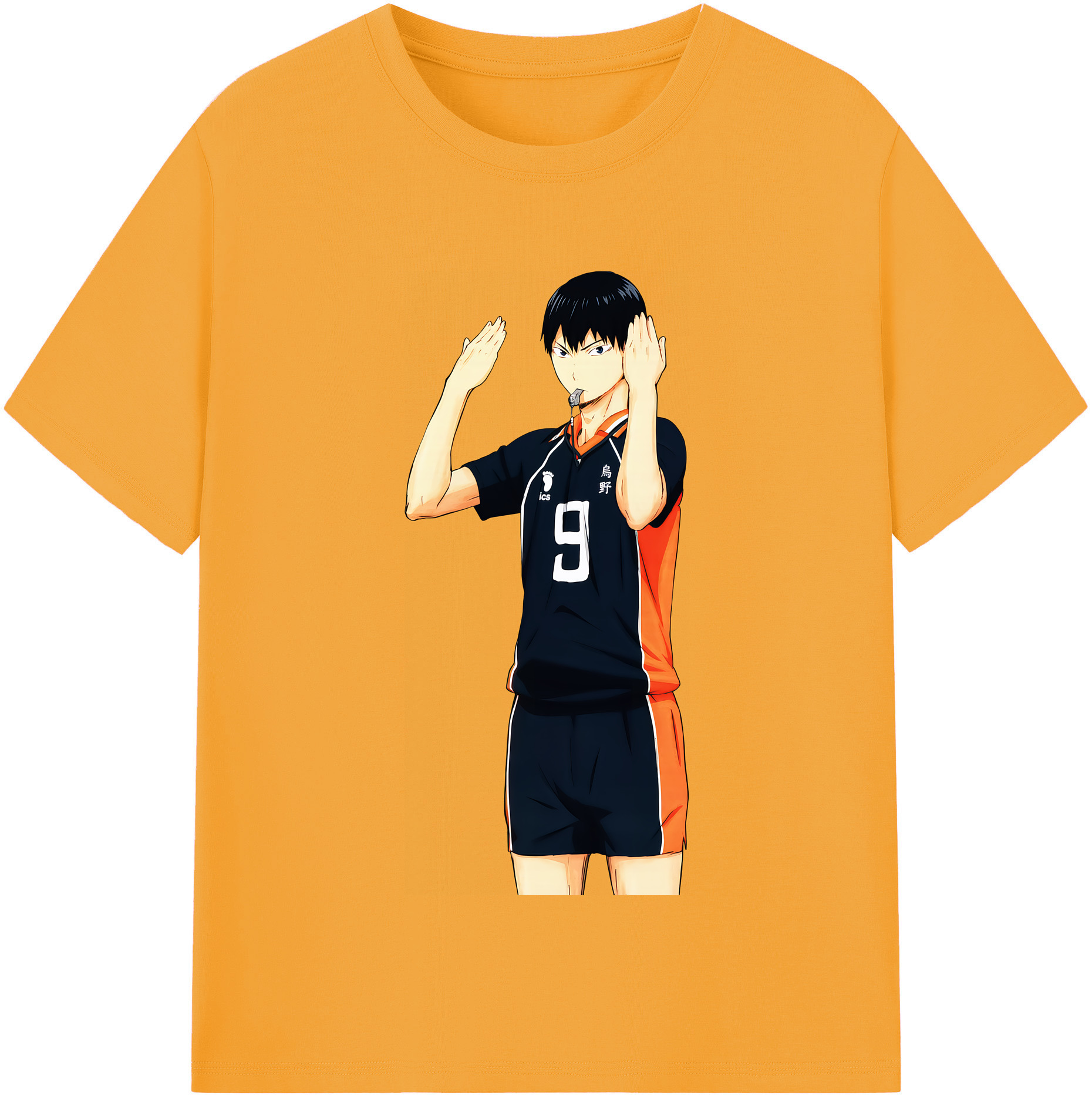 （画像用） ハイキュー!! Haikyu!! 綿100％半袖Tシャツ（フロントプリント）