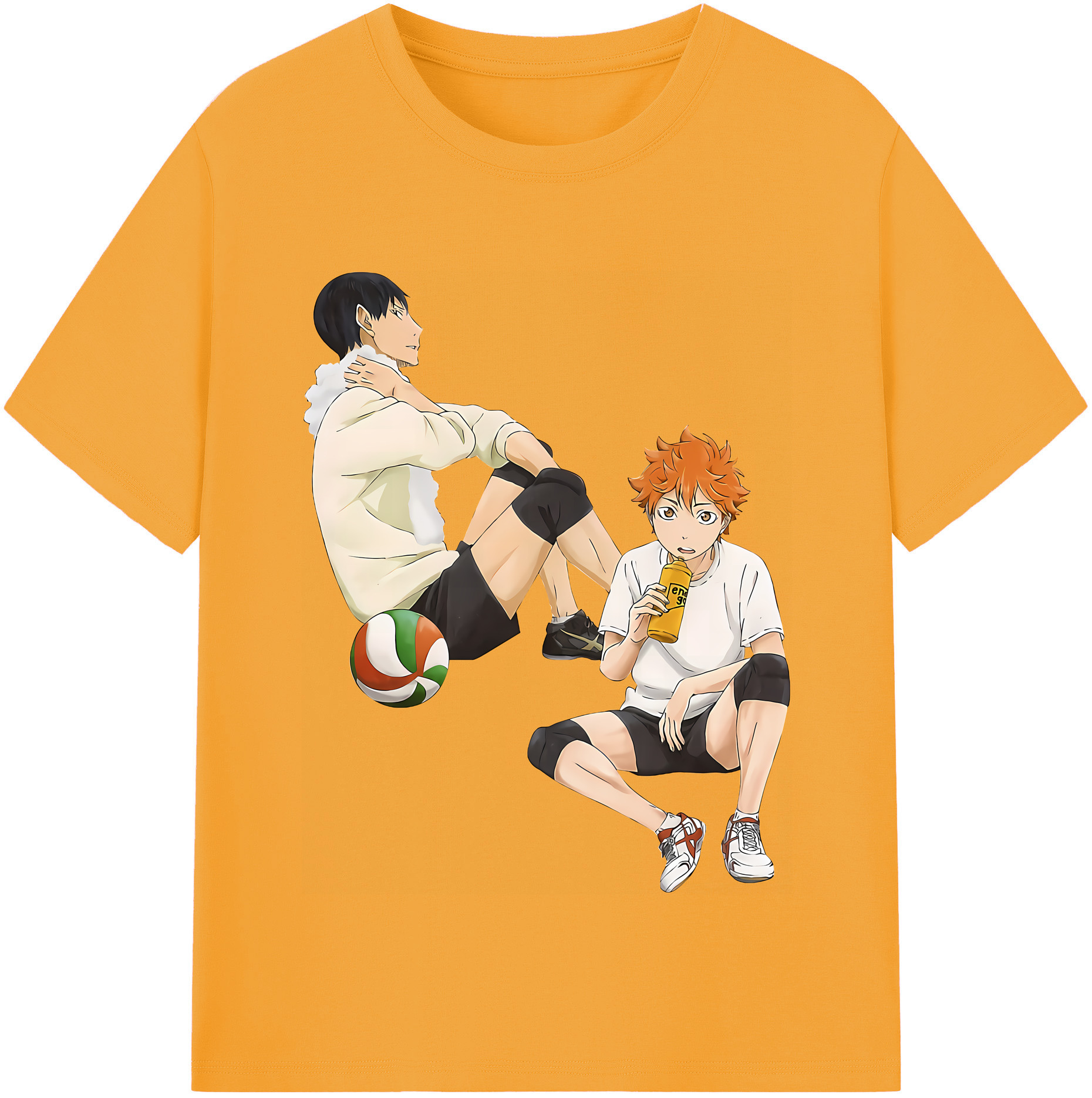 （画像用） ハイキュー!! Haikyu!! 綿100％半袖Tシャツ（フロントプリント）