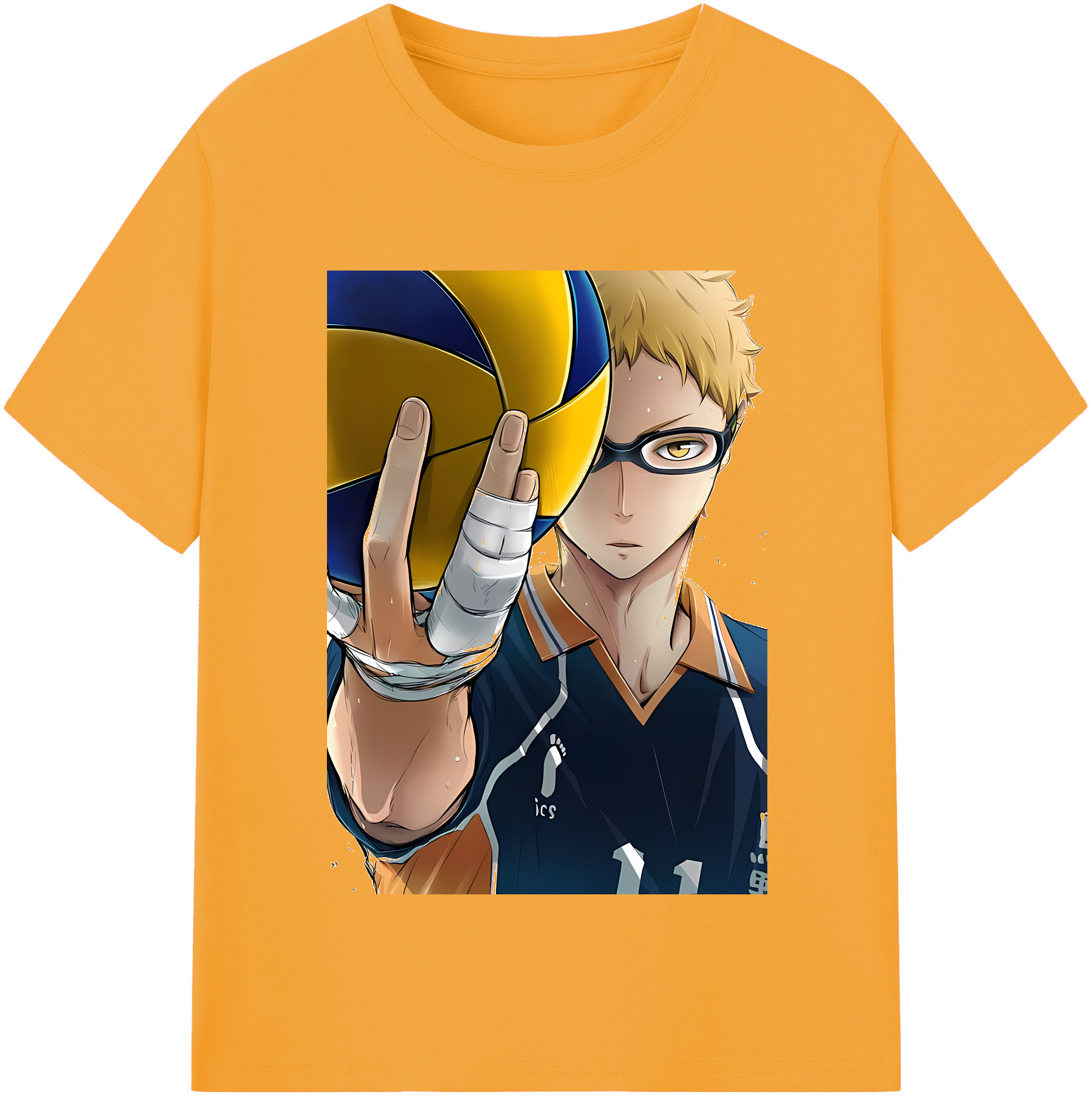 （画像用） ハイキュー!! Haikyu!! 綿100％半袖Tシャツ（フロントプリント）