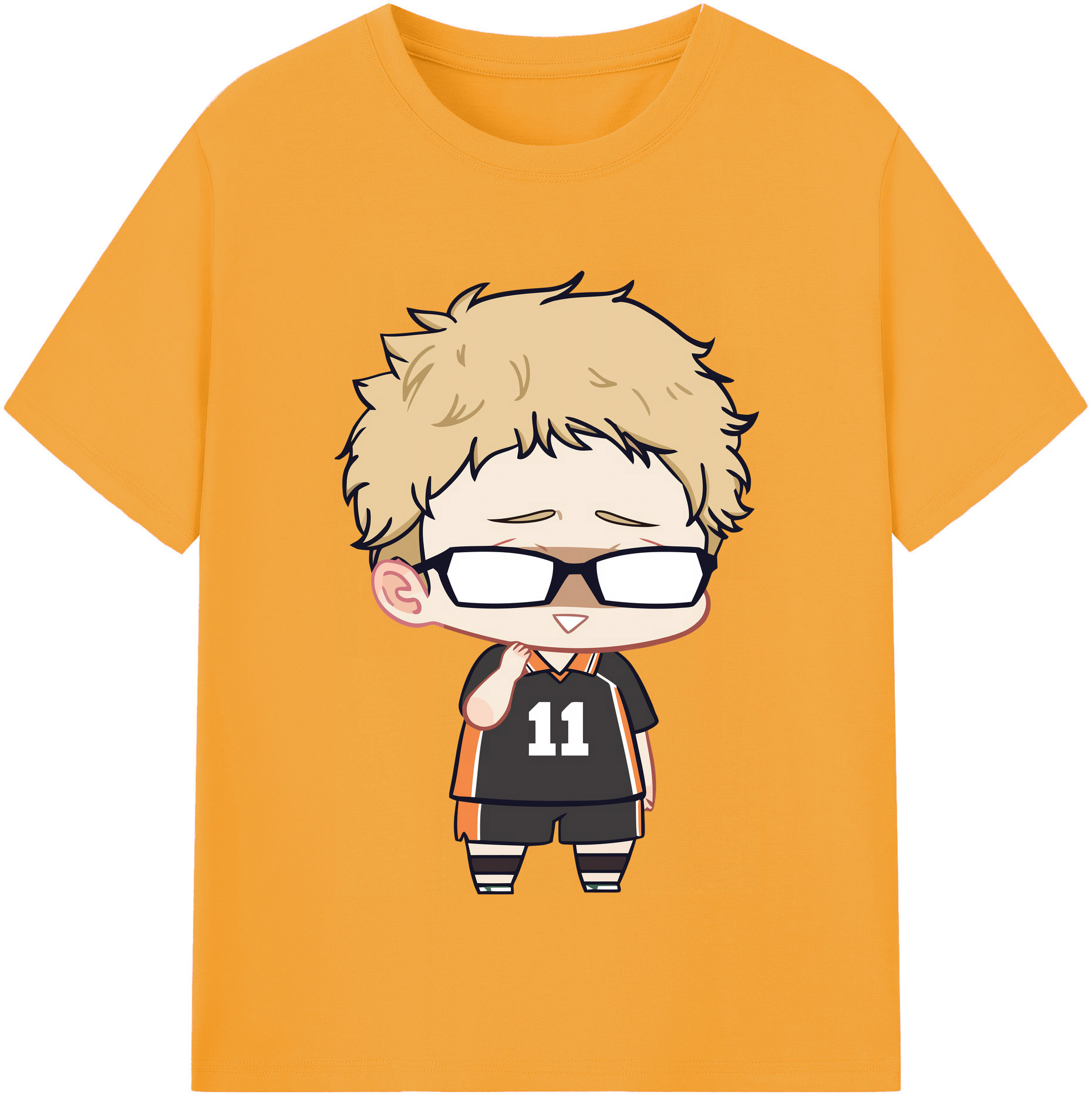 （画像用） ハイキュー!! Haikyu!! 綿100％半袖Tシャツ（フロントプリント）