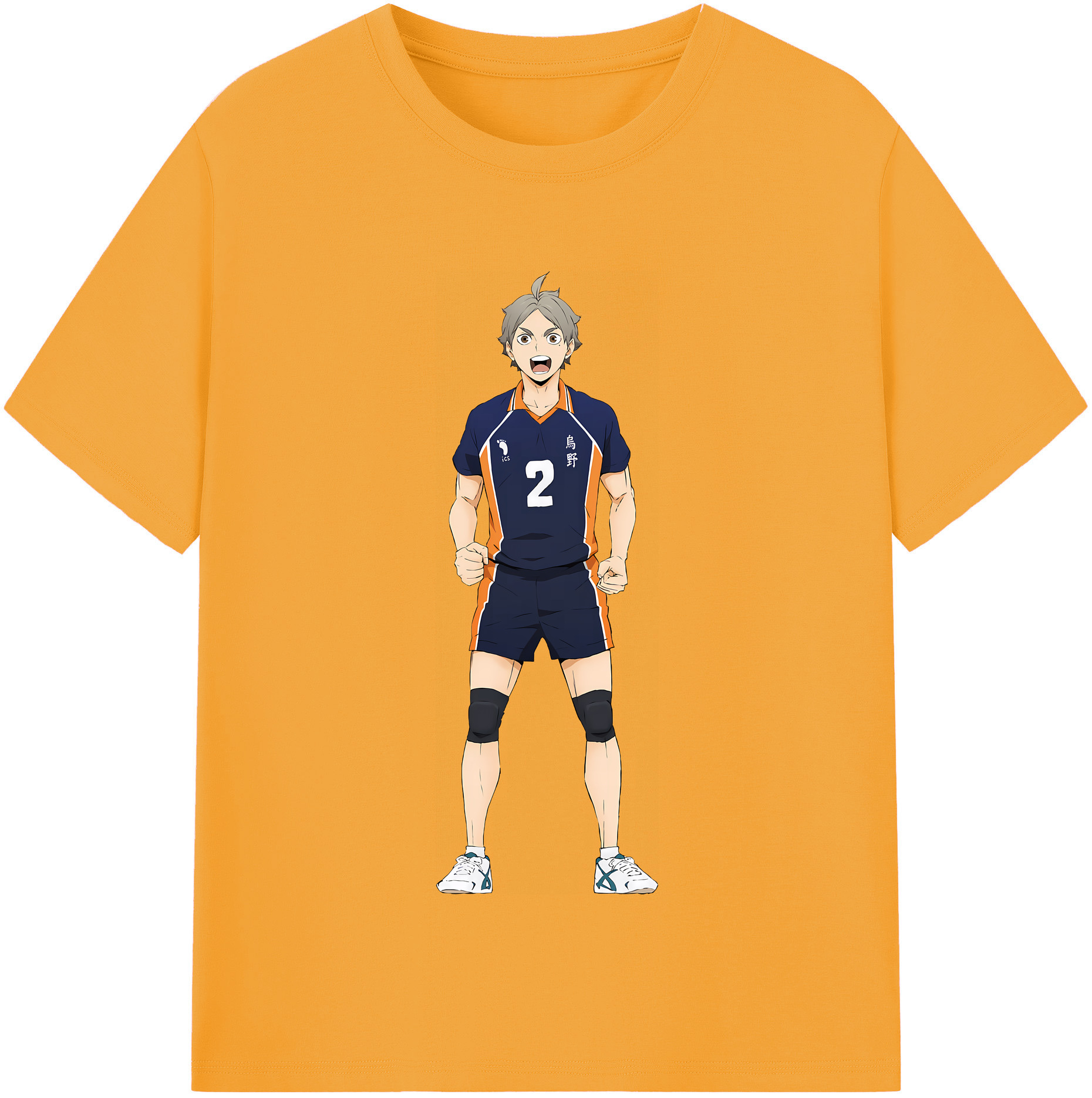 （画像用） ハイキュー!! Haikyu!! 綿100％半袖Tシャツ（フロントプリント）