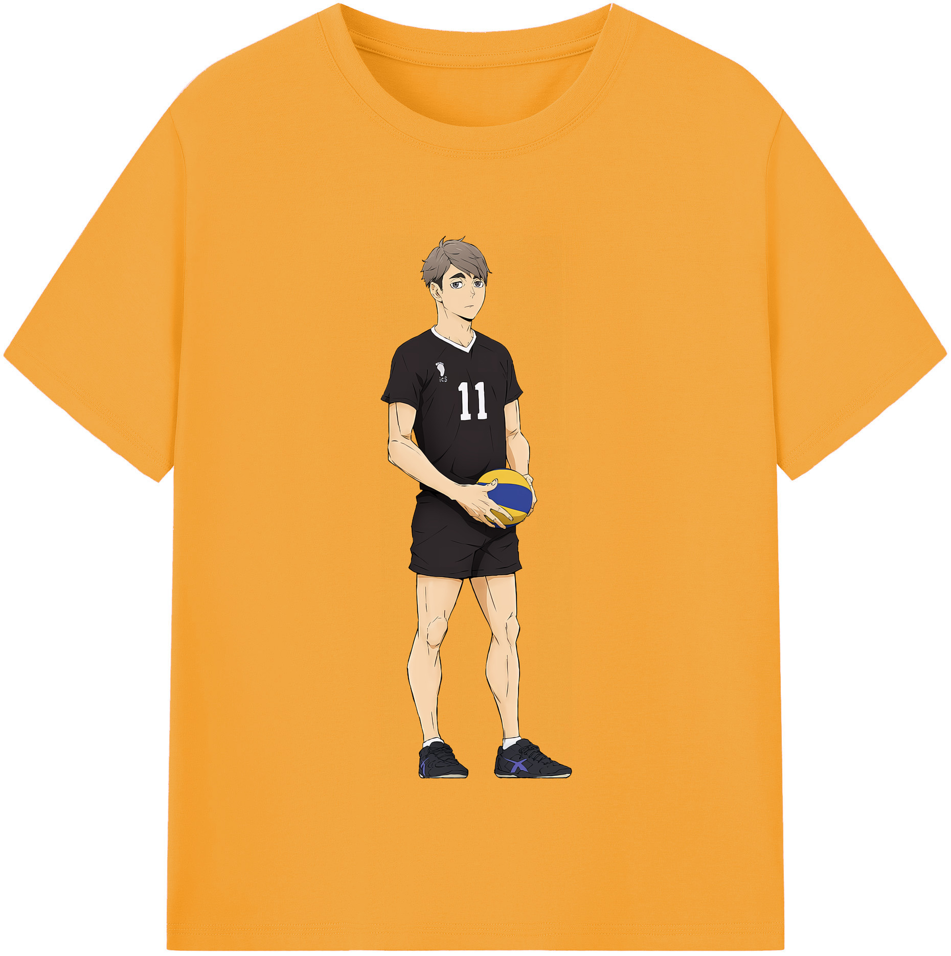 （画像用） ハイキュー!! Haikyu!! 綿100％半袖Tシャツ（フロントプリント）