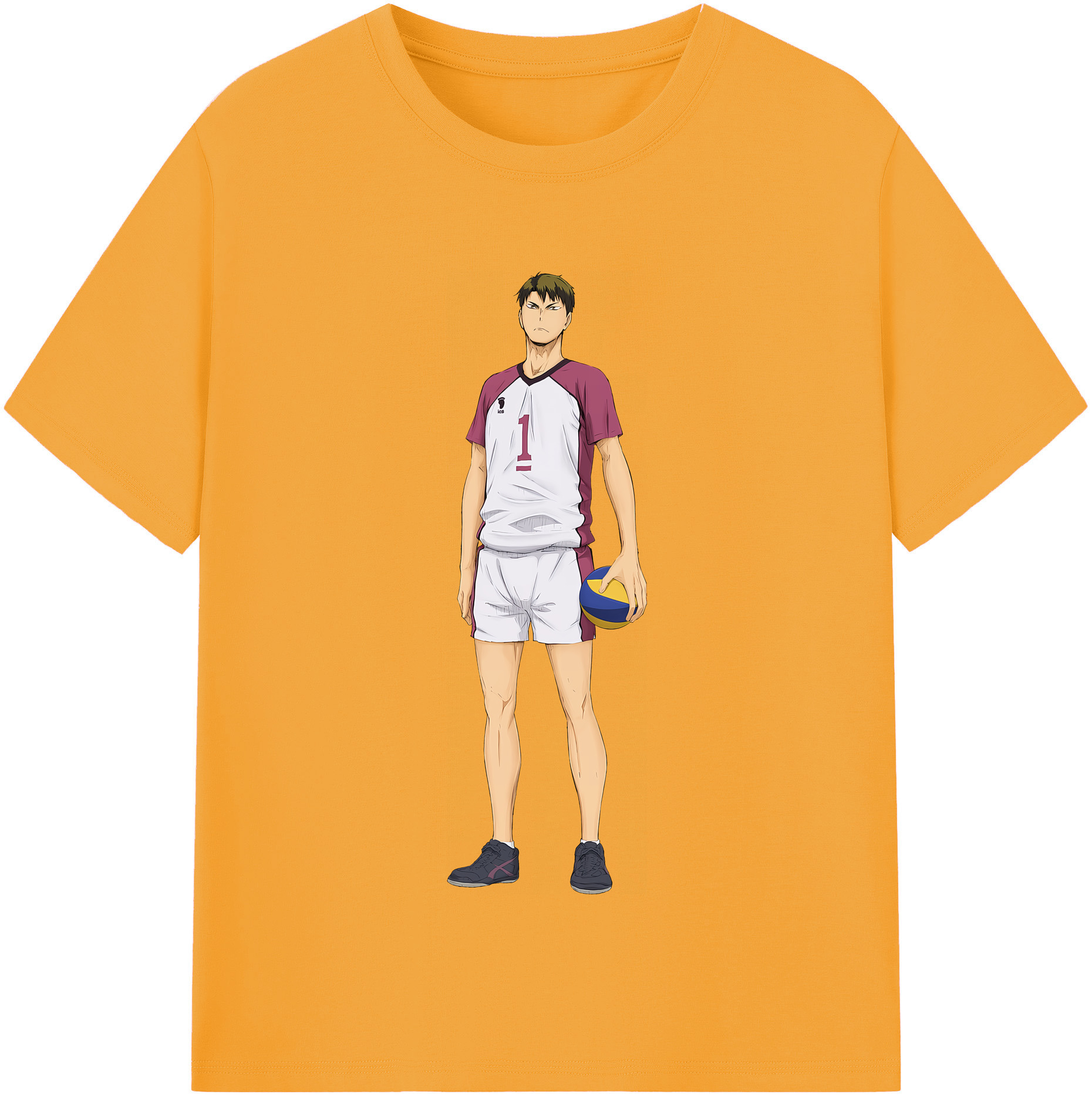 （画像用） ハイキュー!! Haikyu!! 綿100％半袖Tシャツ（フロントプリント）