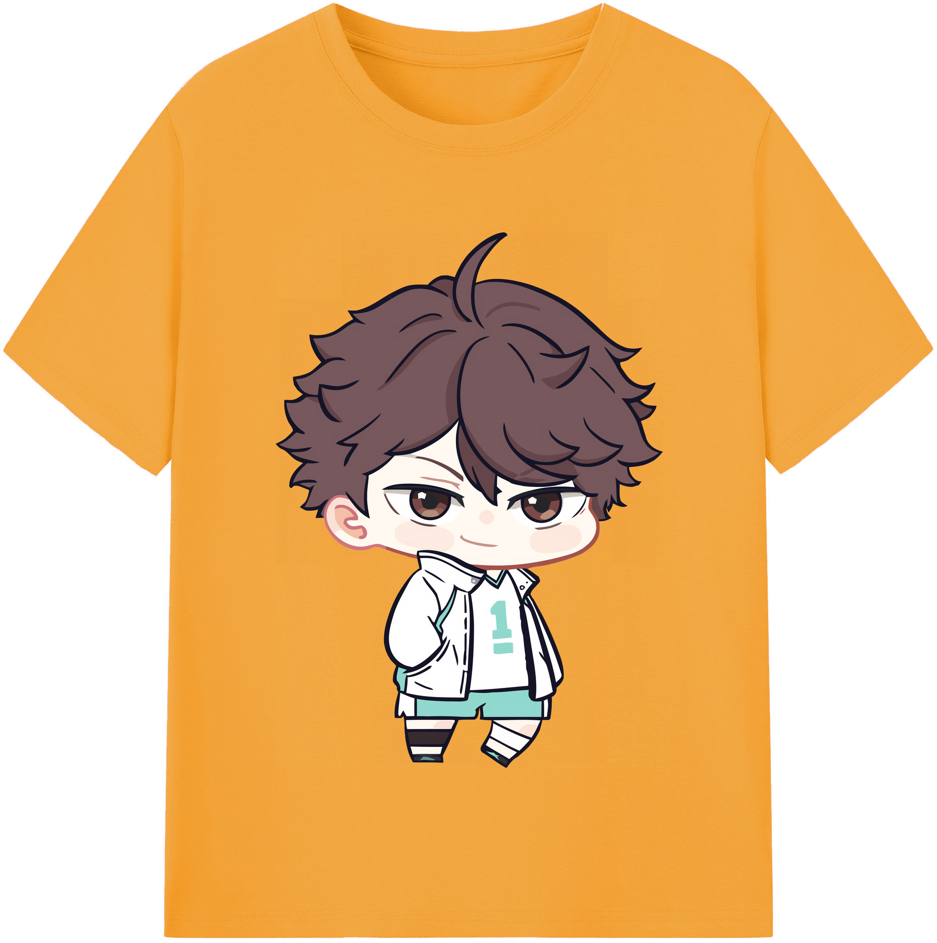 （画像用） ハイキュー!! Haikyu!! 綿100％半袖Tシャツ（フロントプリント）