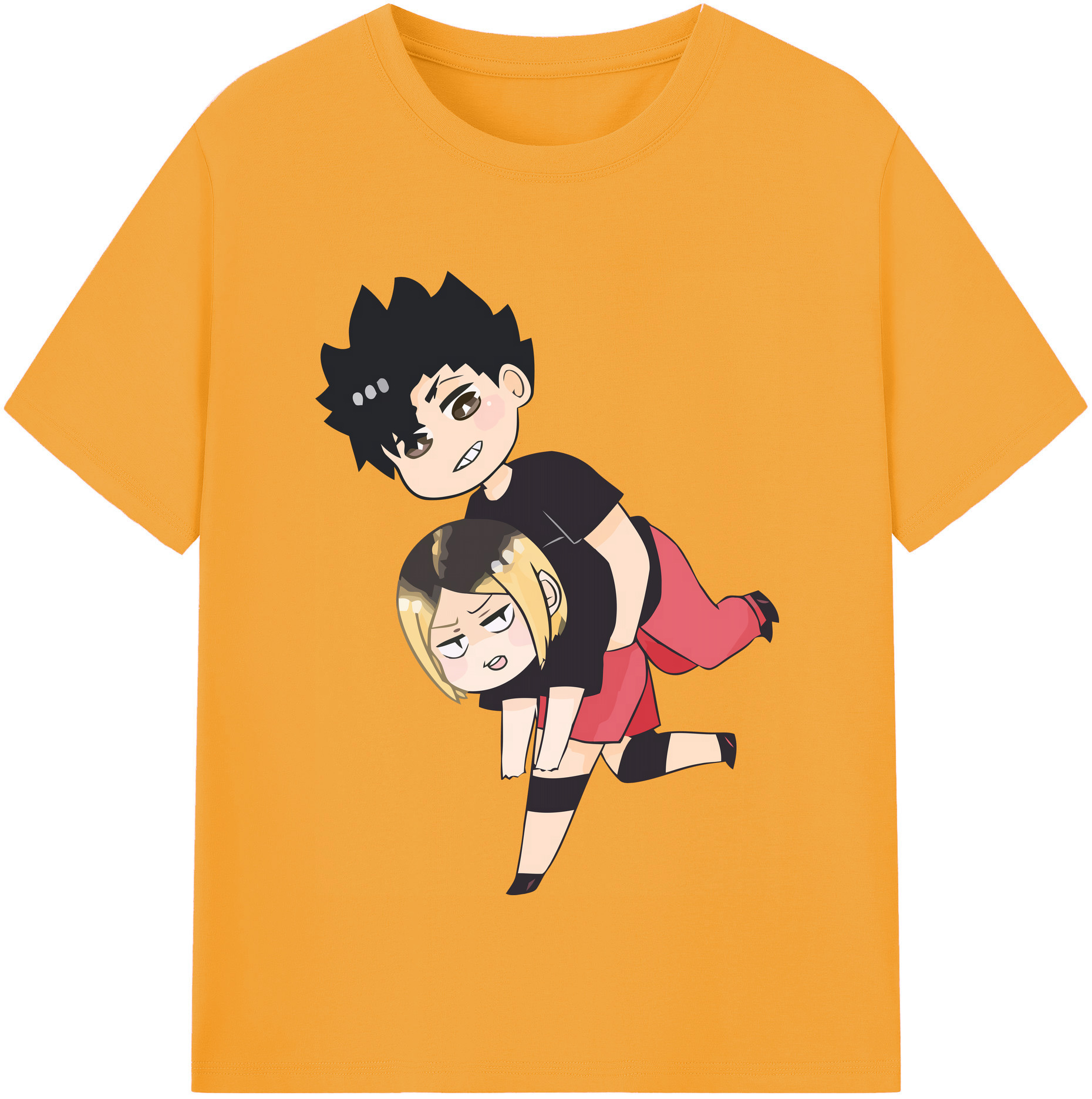 （画像用） ハイキュー!! Haikyu!! 綿100％半袖Tシャツ（フロントプリント）