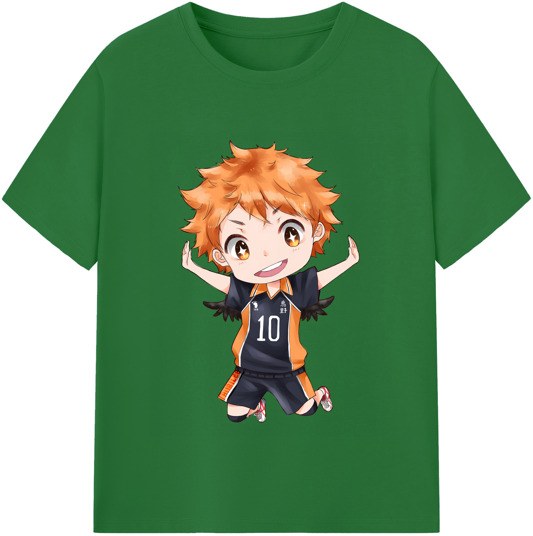 （画像用） ハイキュー!! Haikyu!! 綿100％半袖Tシャツ（フロントプリント）