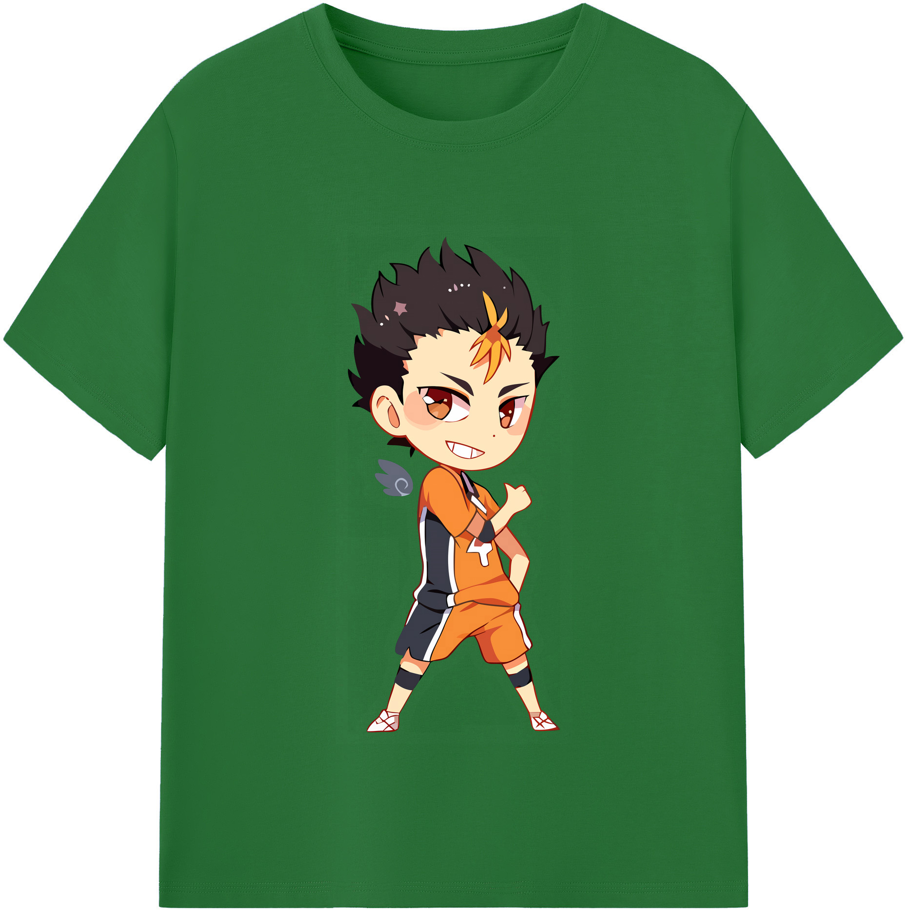 （画像用） ハイキュー!! Haikyu!! 綿100％半袖Tシャツ（フロントプリント）
