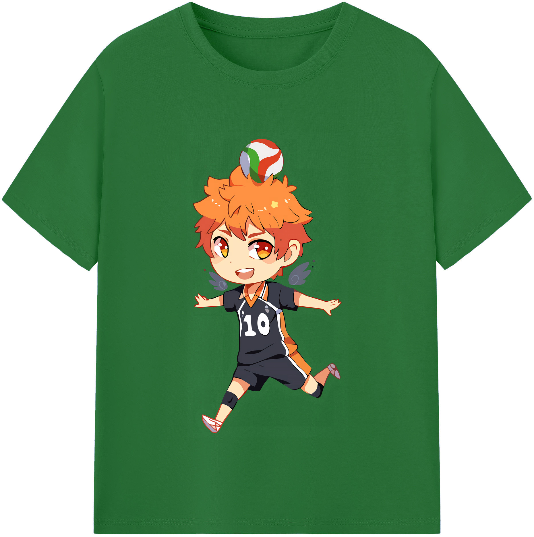 （画像用） ハイキュー!! Haikyu!! 綿100％半袖Tシャツ（フロントプリント）
