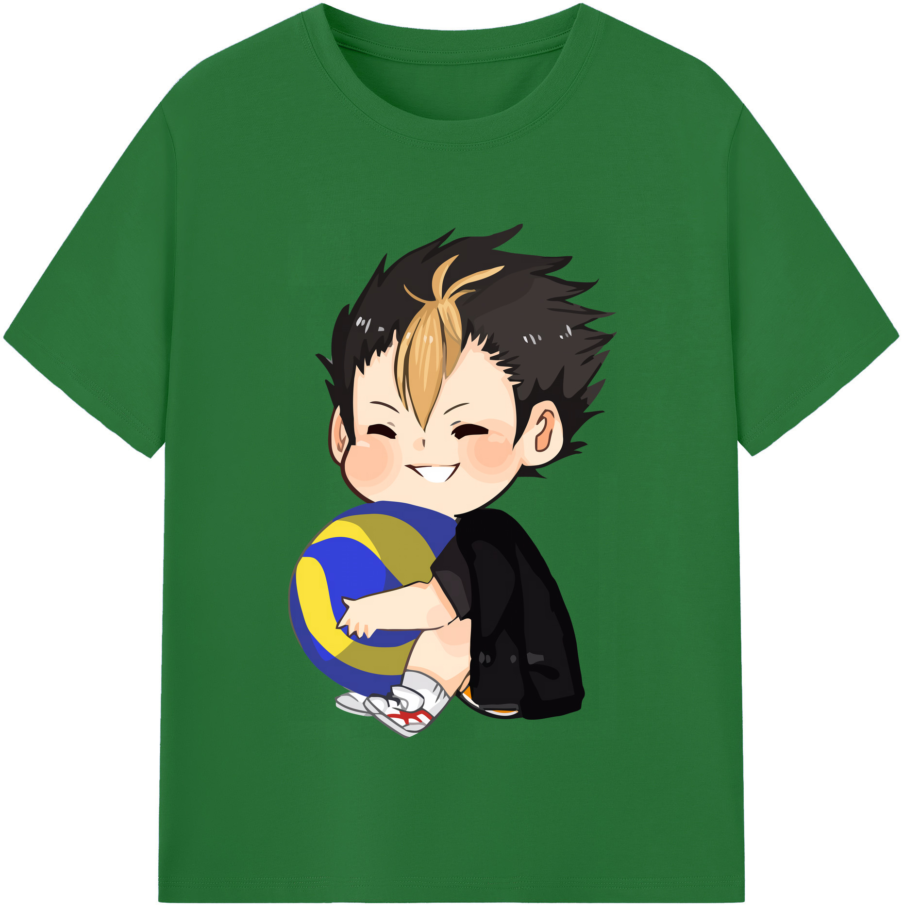 （画像用） ハイキュー!! Haikyu!! 綿100％半袖Tシャツ（フロントプリント）