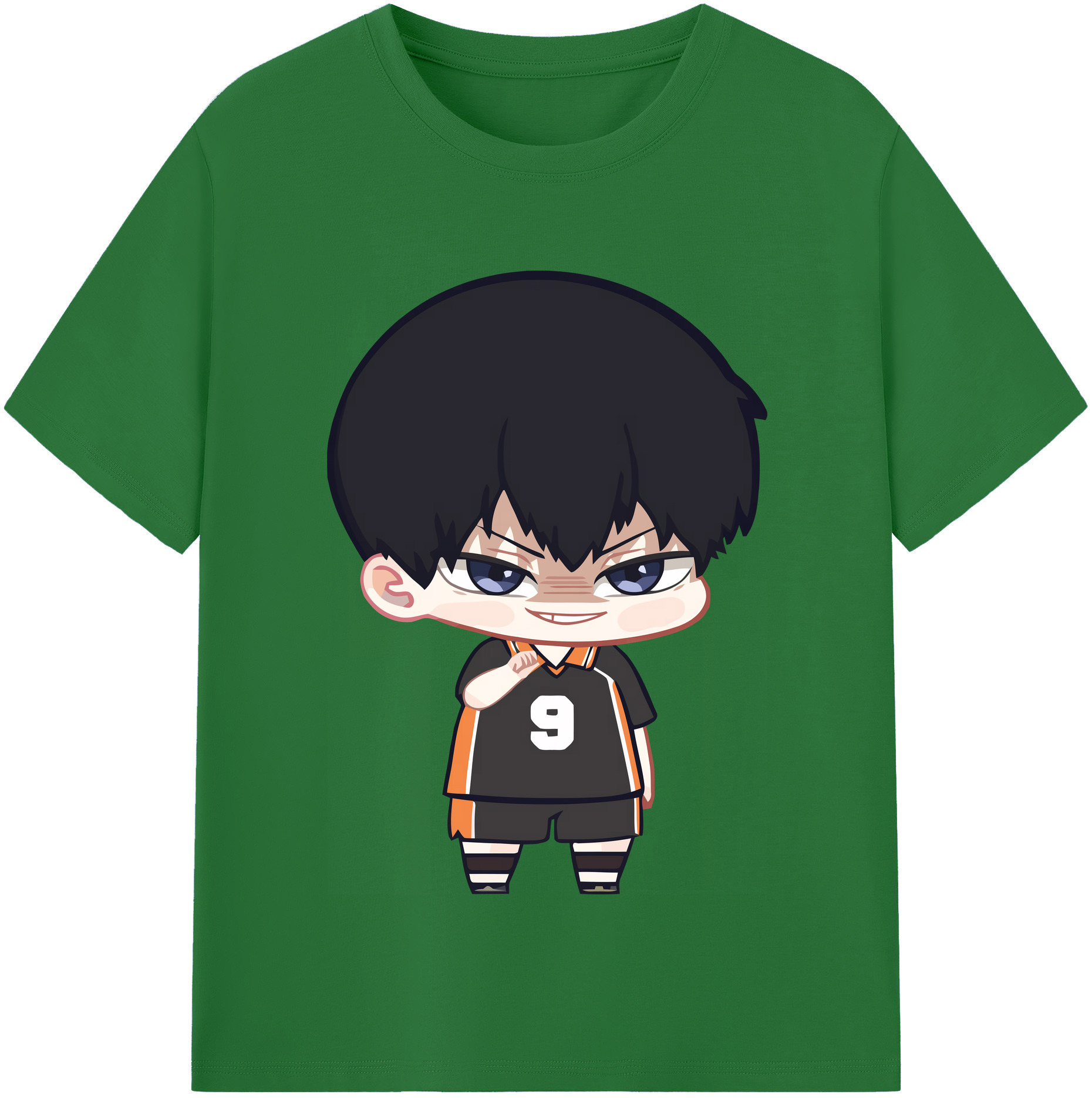 （画像用） ハイキュー!! Haikyu!! 綿100％半袖Tシャツ（フロントプリント）