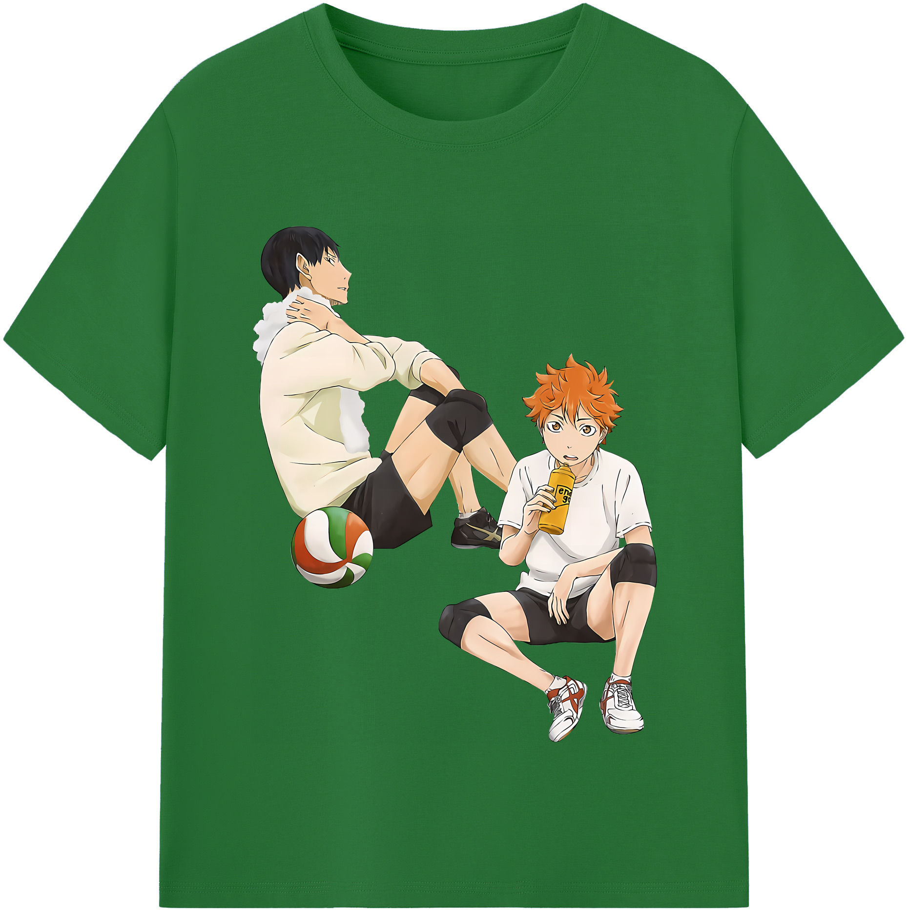 （画像用） ハイキュー!! Haikyu!! 綿100％半袖Tシャツ（フロントプリント）