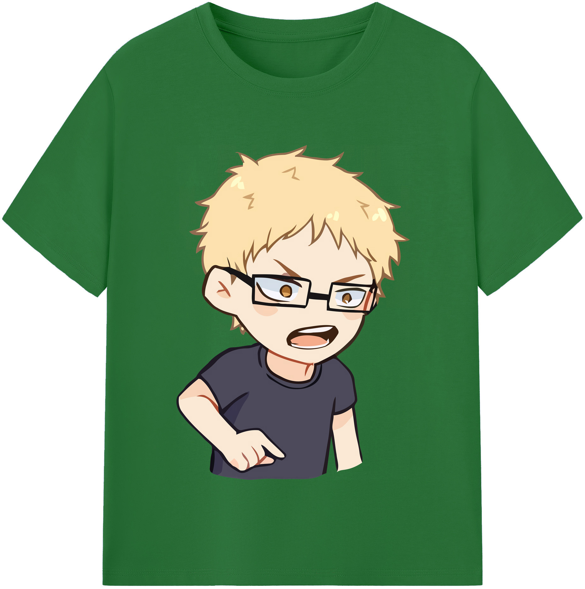 （画像用） ハイキュー!! Haikyu!! 綿100％半袖Tシャツ（フロントプリント）